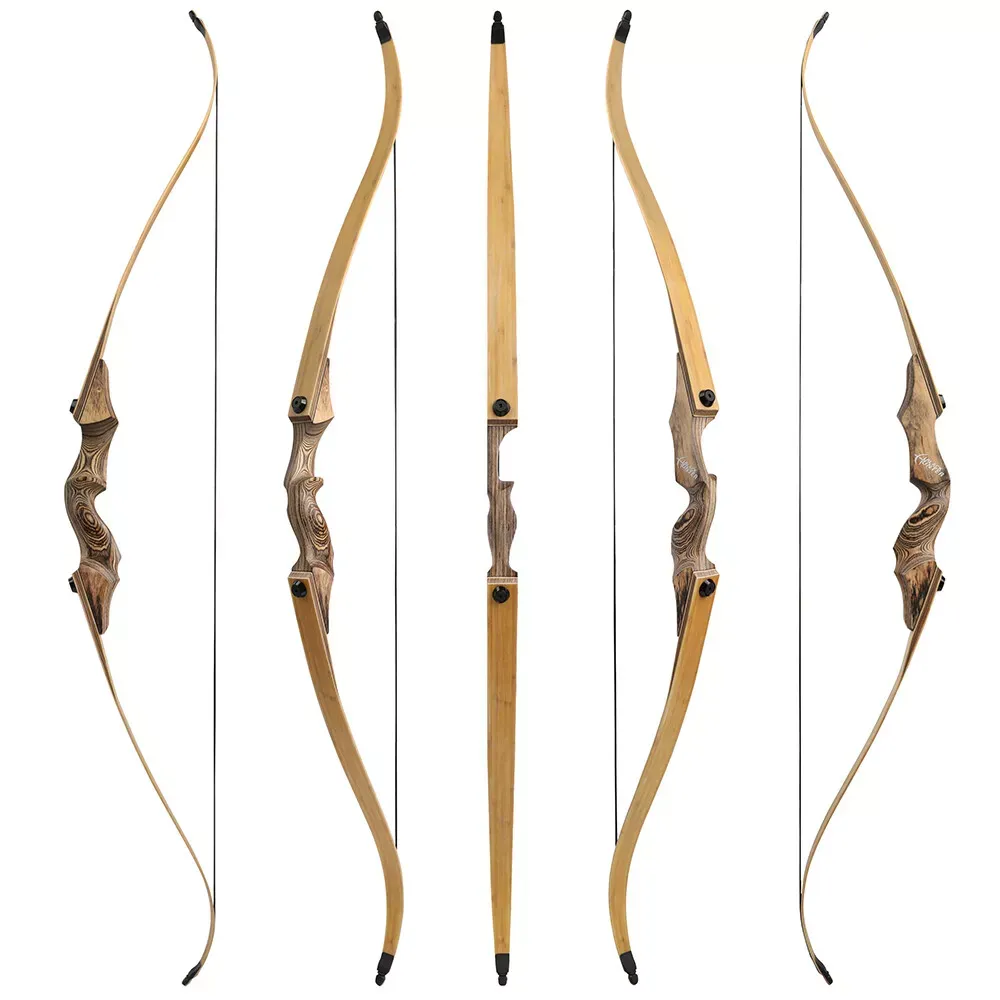Blackhunter 60" Takedown Recurve Bow 20–60lbs Bow and Arrows Set