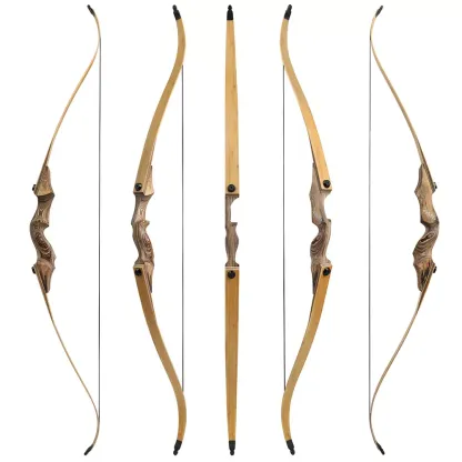 Blackhunter 60" Takedown Recurve Bow 20–60lbs Bow and Arrows Set