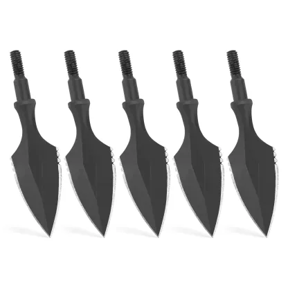AME Archery Traditional Broadheads Blade Arrowheads Screw Points Tips 12PCS