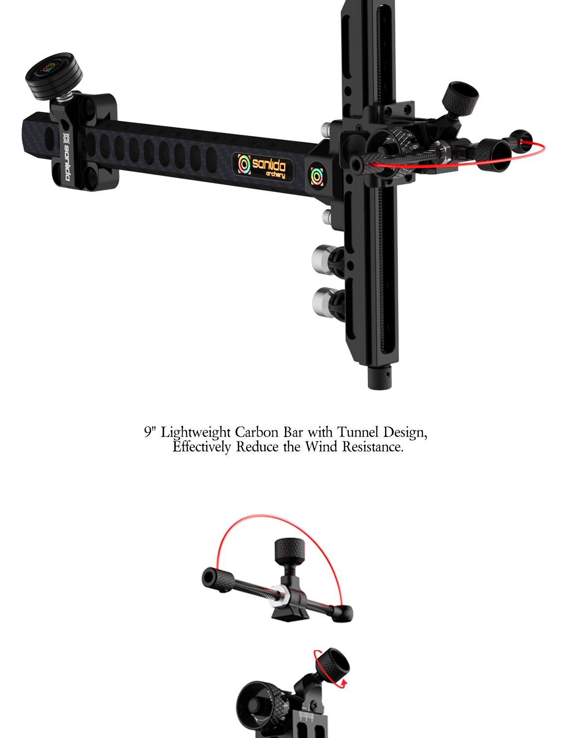 Sanlida 10 Recurve Sight  9inch Version