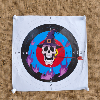 20" Straw Bow Target for Backyard Archery Practice Kit