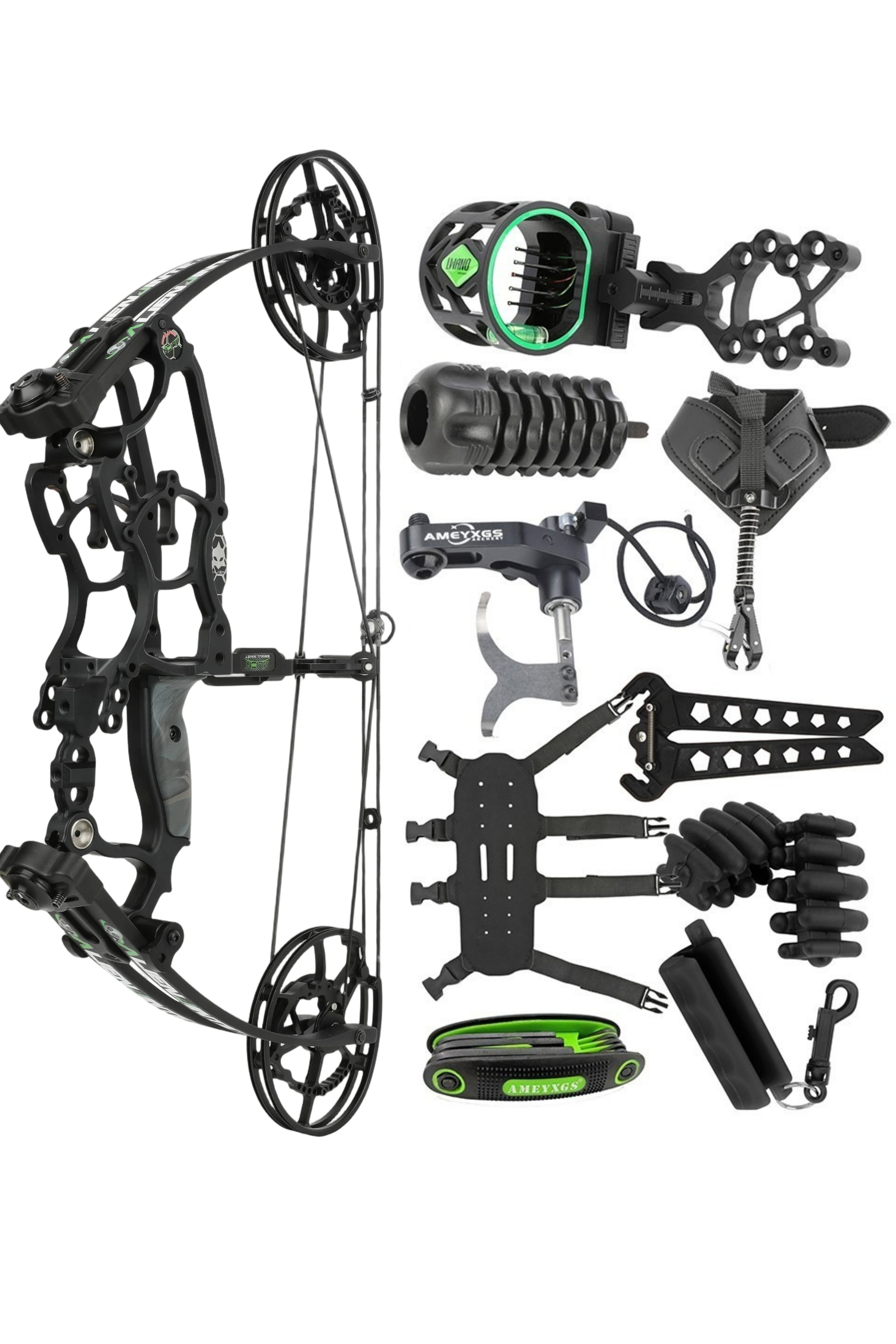 bow  Archery 50-75Lbs Short Axis Compound Bow for Precision Shooting