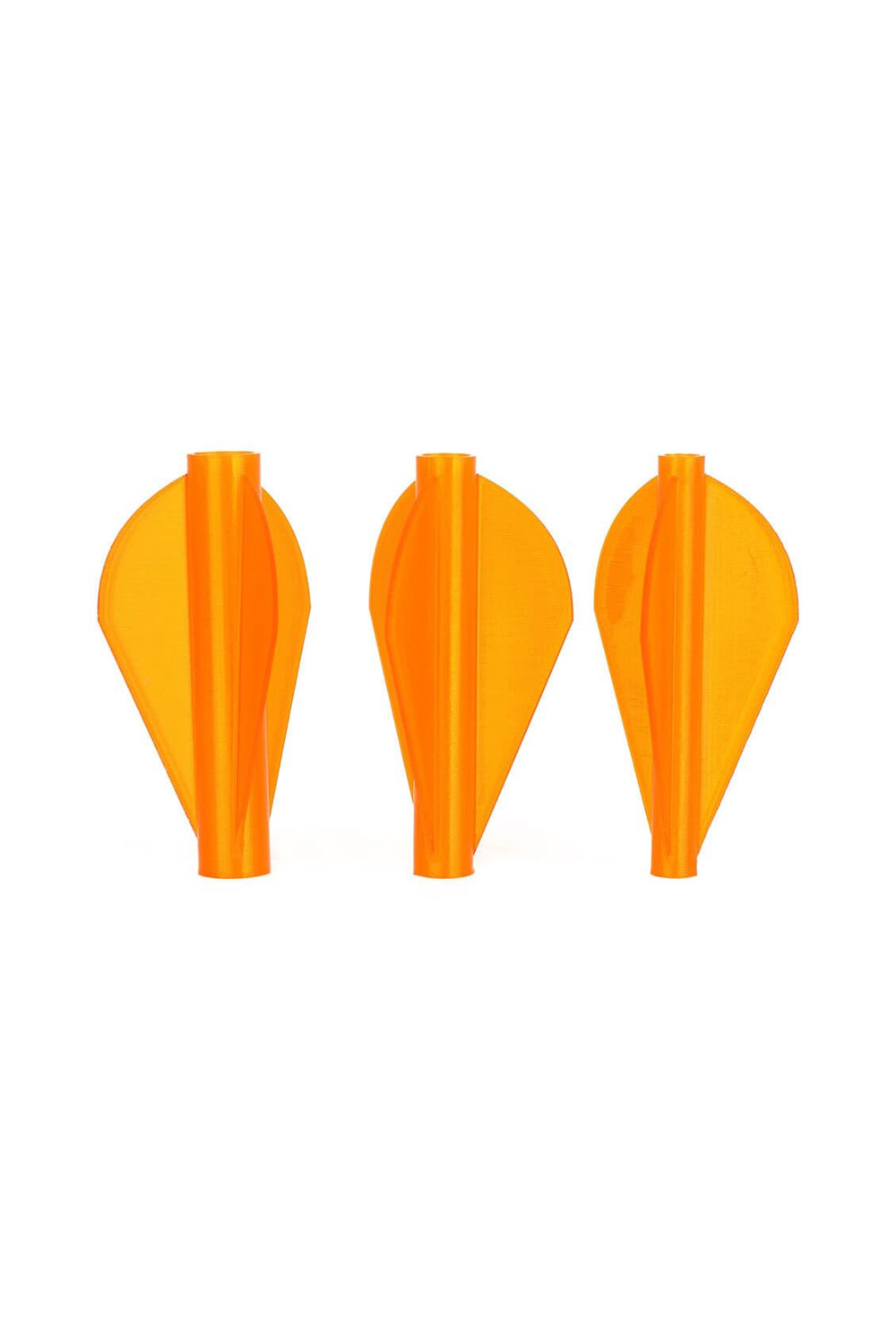1.75 Inch One-Piece Arrow Vanes for Hunting & Target