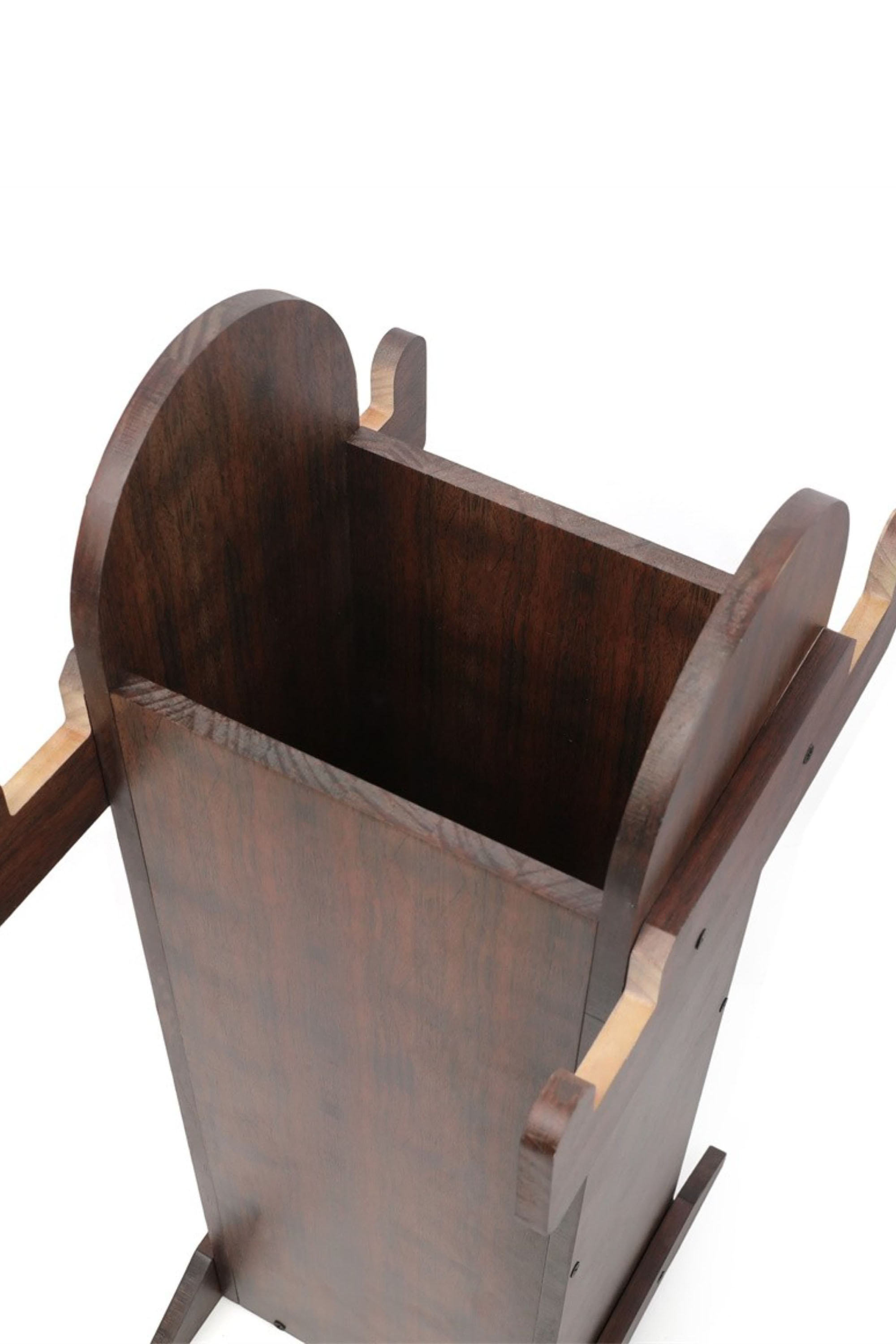 Wood Archery Quiver Stand for Shooting Practice