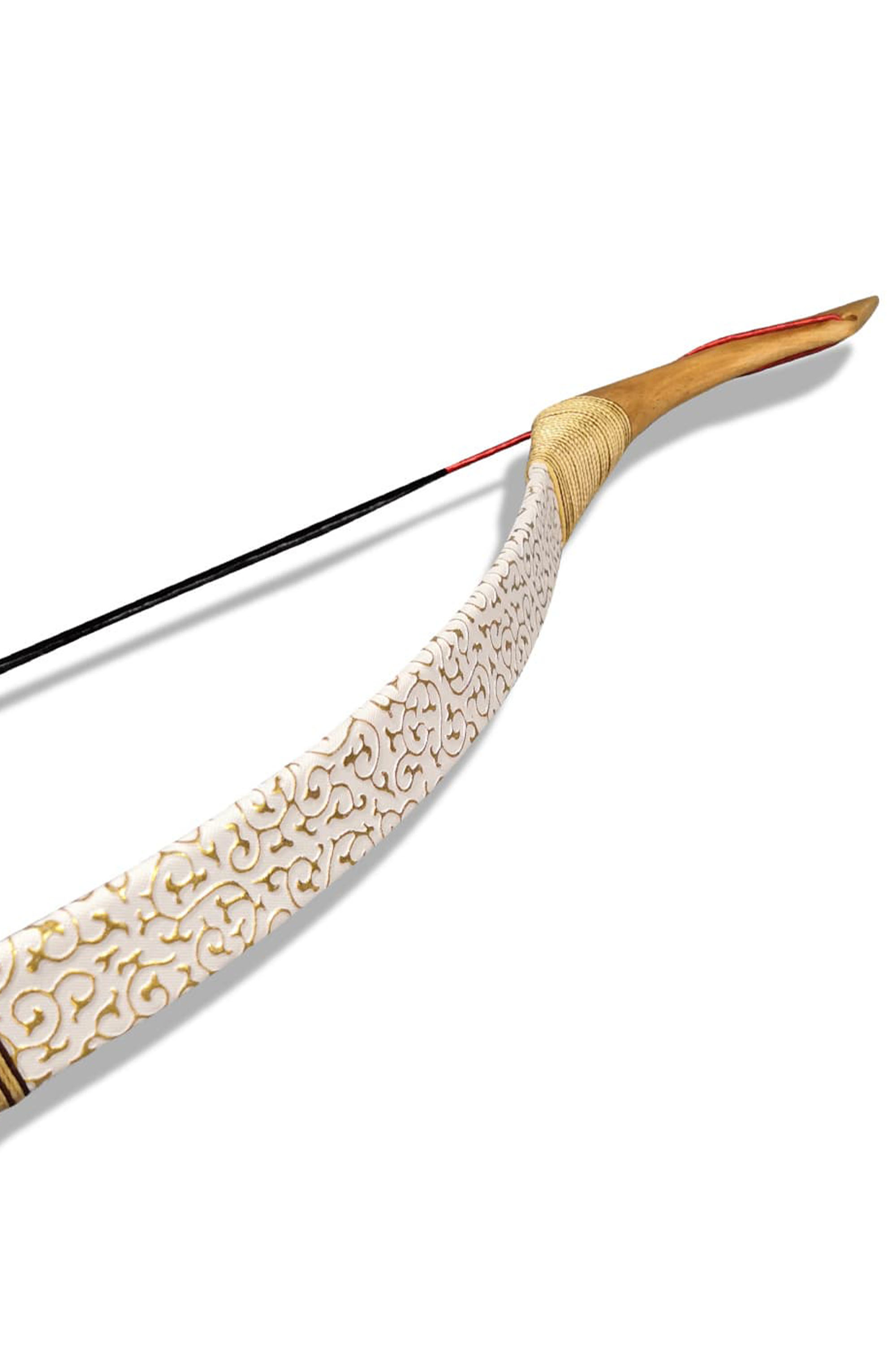 Wooden Horsebow Recurve Archery Kit 25–55lbs for Hunting