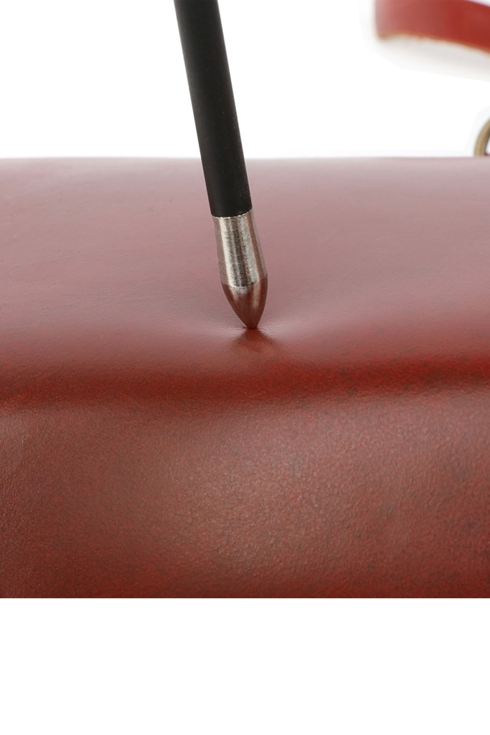 Leather Cowhide Arrow Quiver Waist Case for Bow Shooting