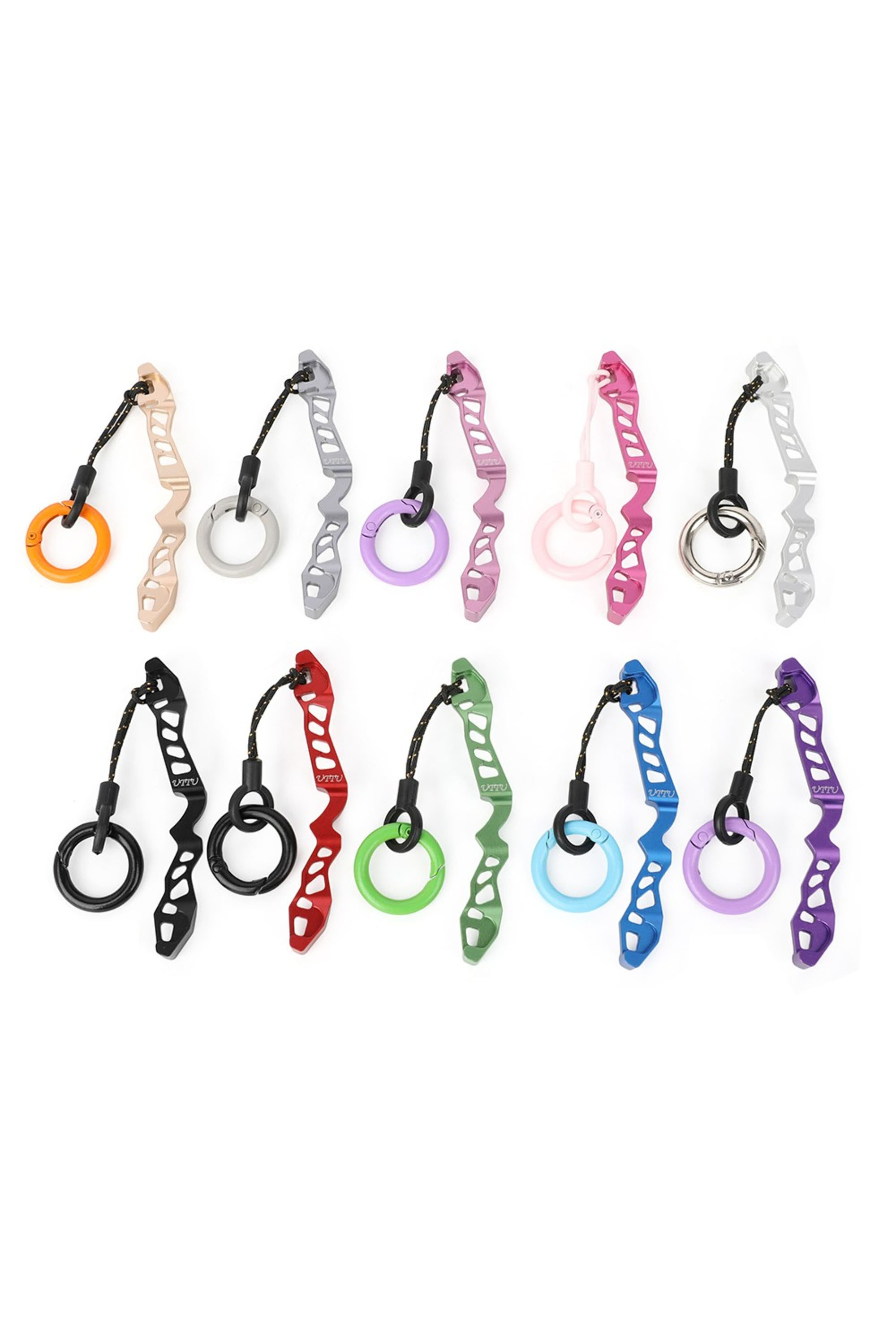 Archery Aluminum Bow Riser Key Chain Target Shooting Gift