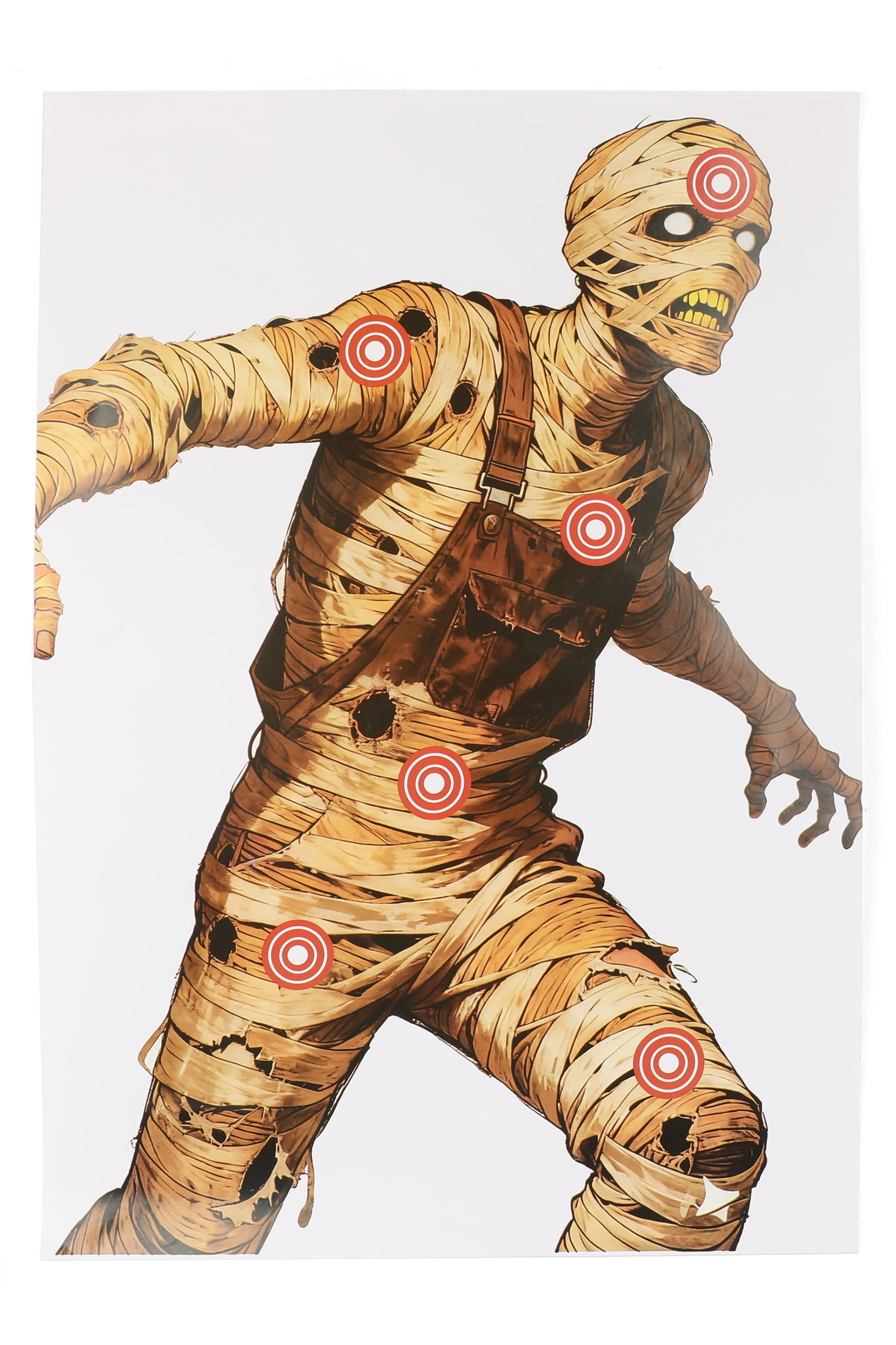 Archery Shooting Paper Targets 45×40cm Tactical Face 10 Pack