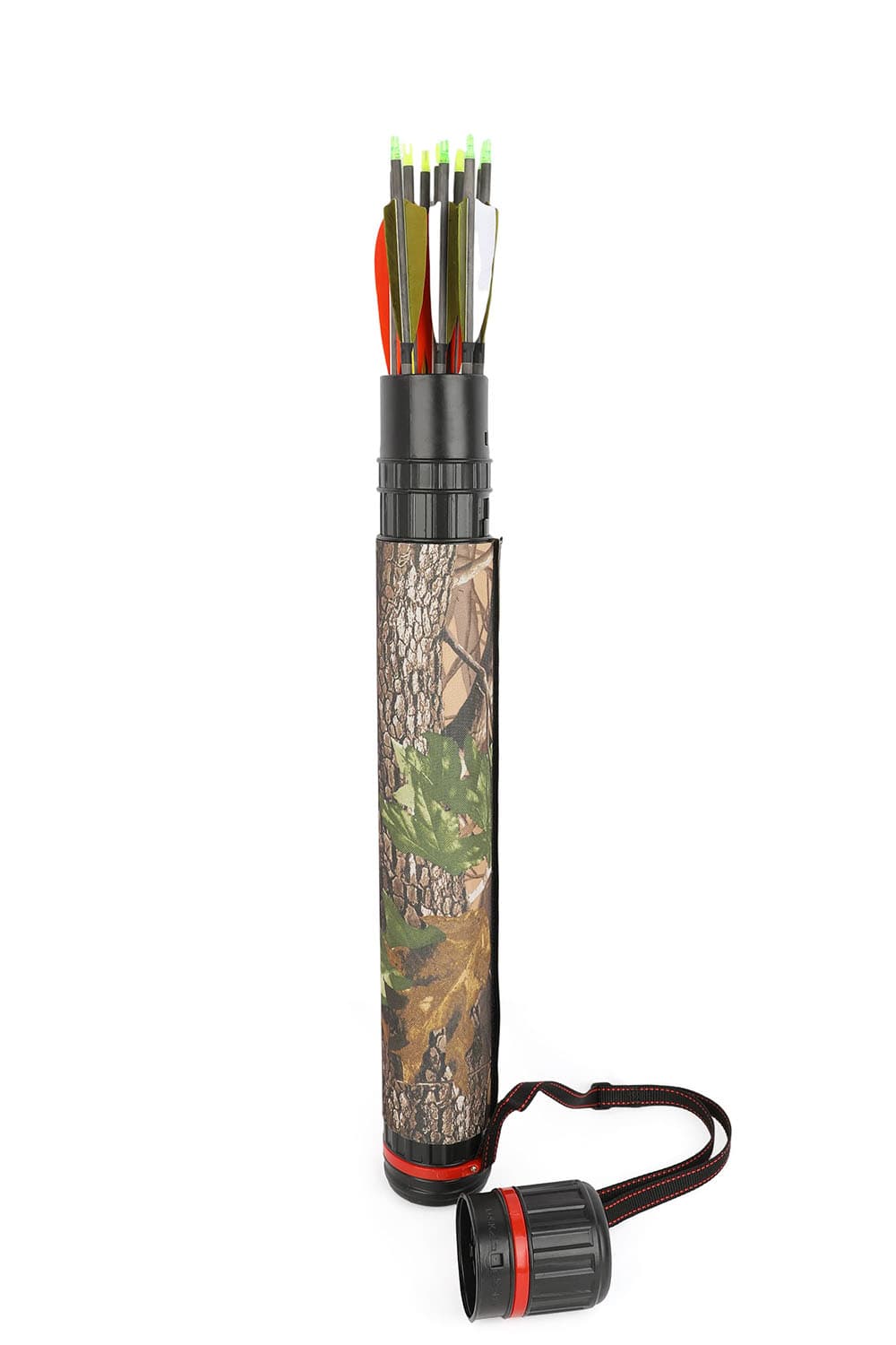 Arrow Quiver Tube 63–105cm Adjustable Shoulder Carry Bag