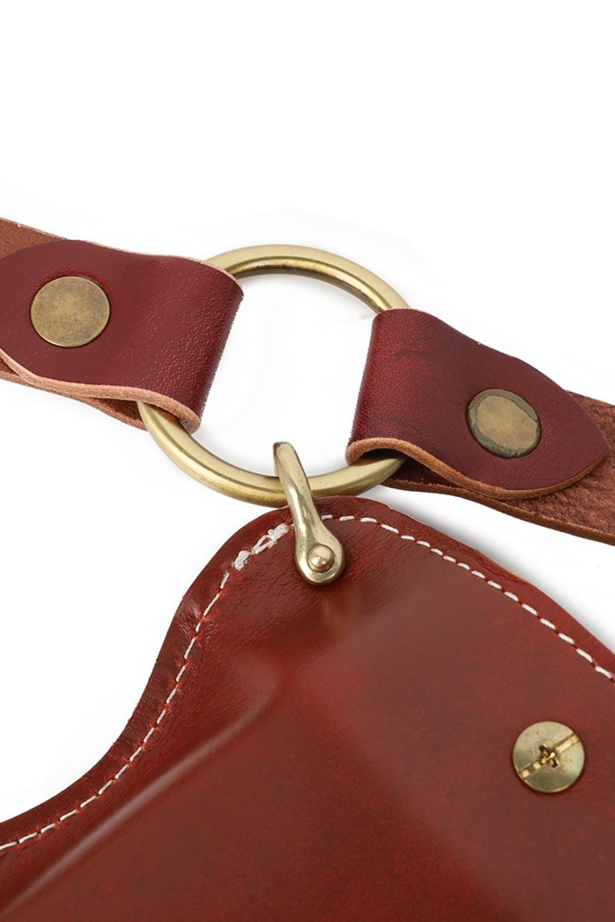 Leather Cowhide Arrow Quiver Waist Case for Bow Shooting