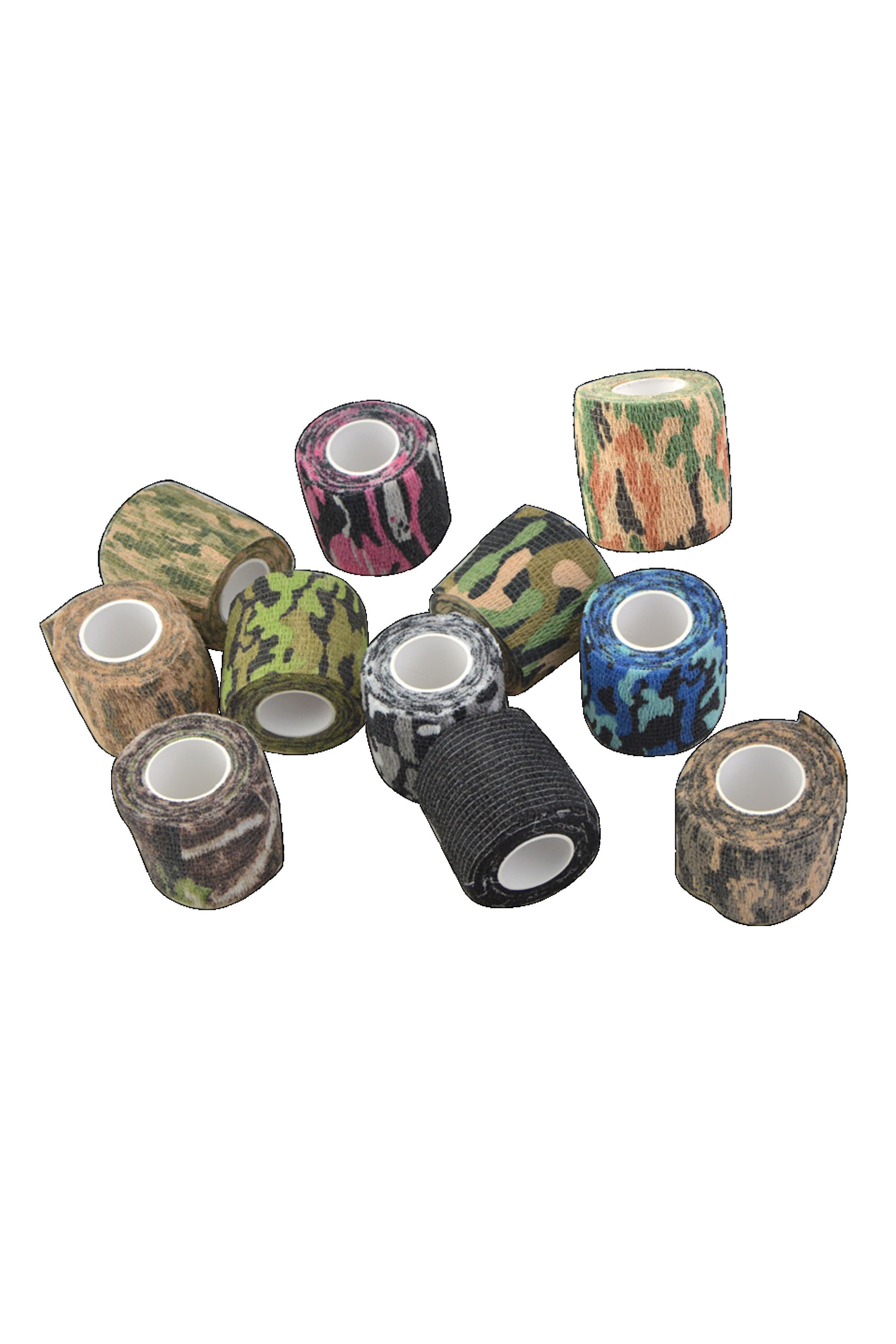 Camo Wrap Tape Self-Adhesive Stretch Bandage 3 Rolls