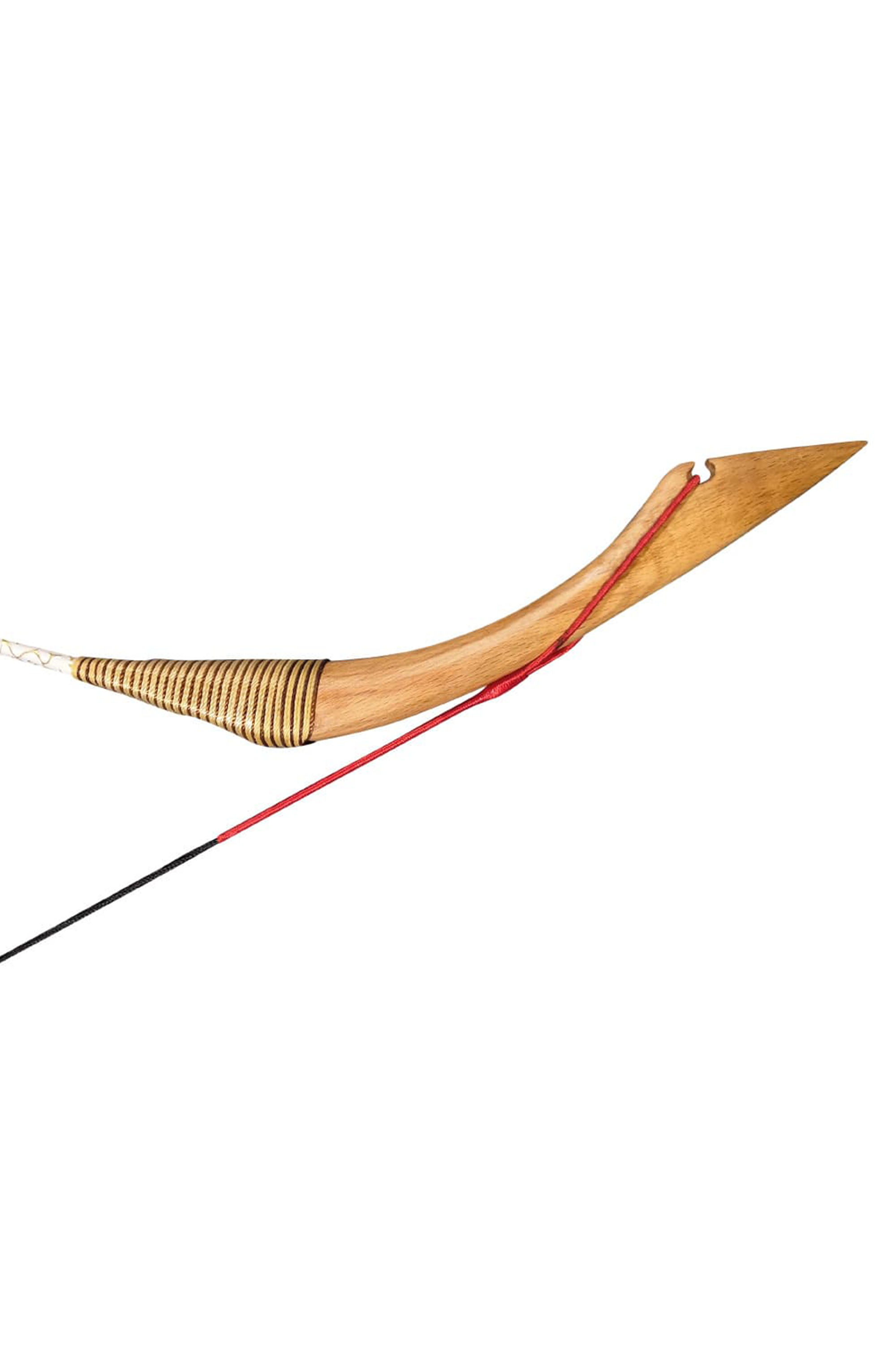 Wooden Horsebow Recurve Archery Kit 25–55lbs for Hunting