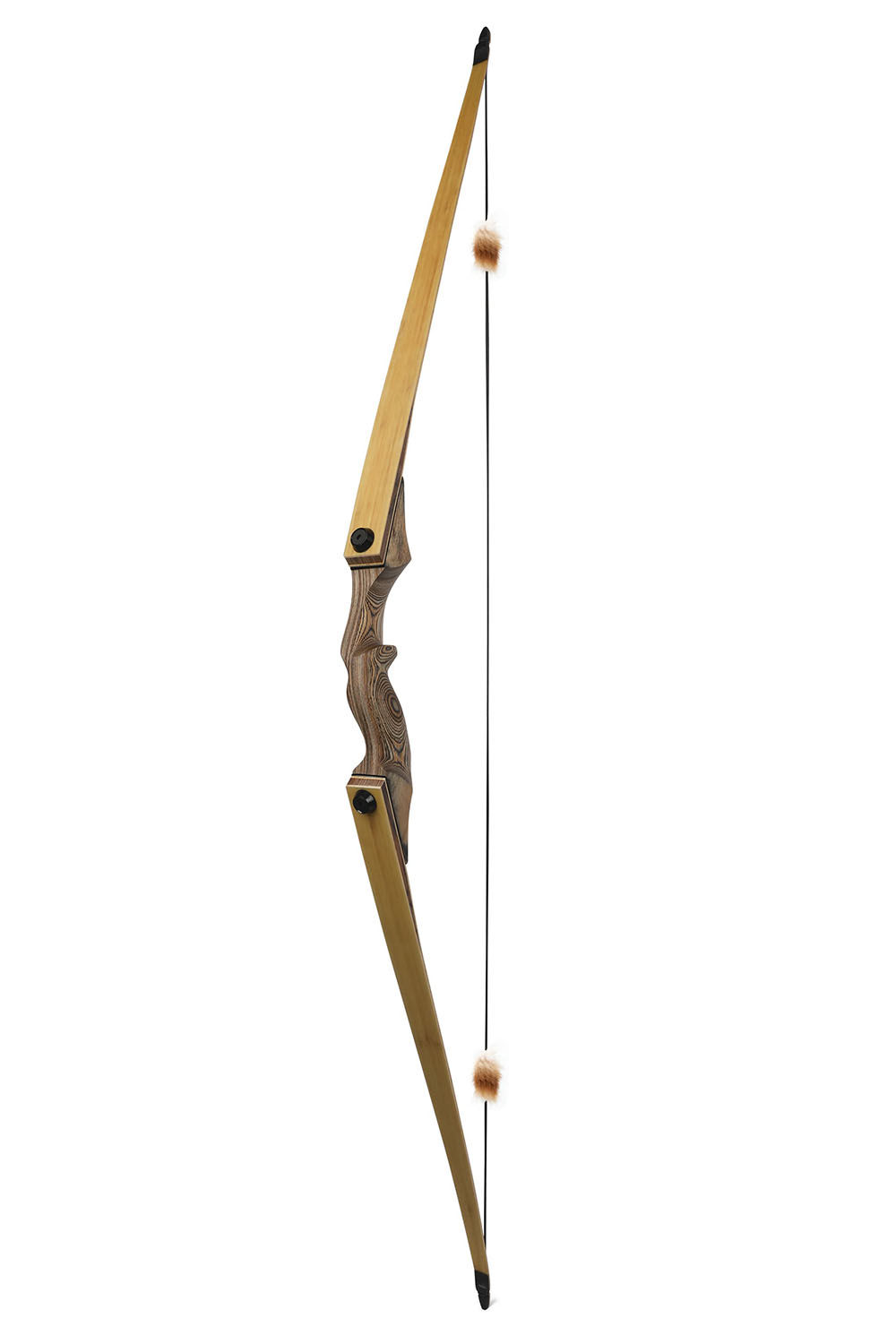 Black Hunter Hunting Traditional Longbow Kit RH LH 20-60Lbs 