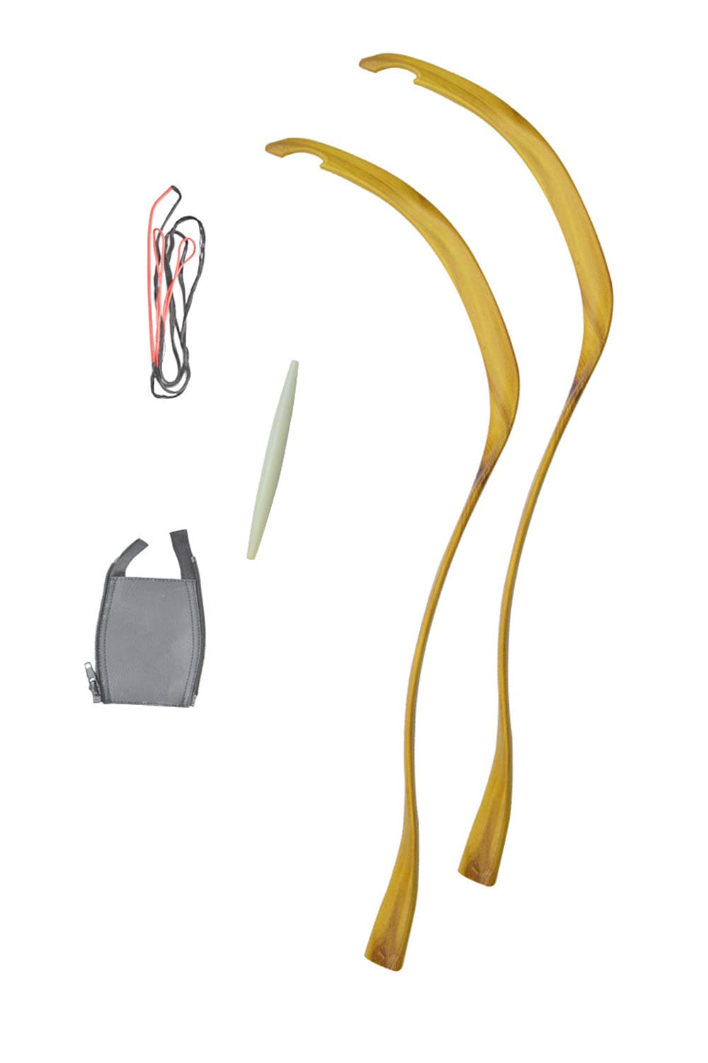 Handmade Wooden Recurve Bow for Traditional Archery 20lbs