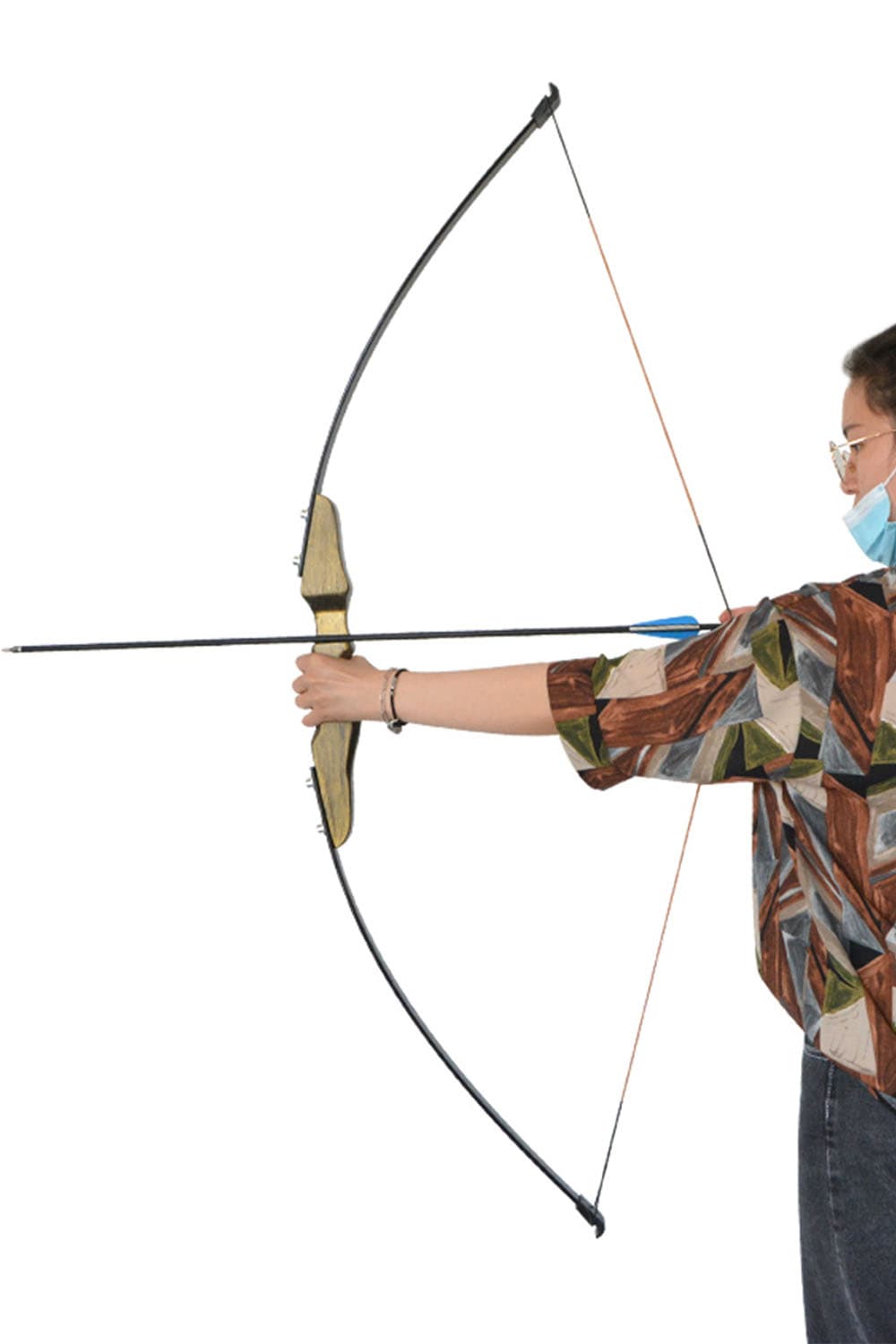 Lokearchery Straight Takedown Bow 30/40 lbs Target Shooting