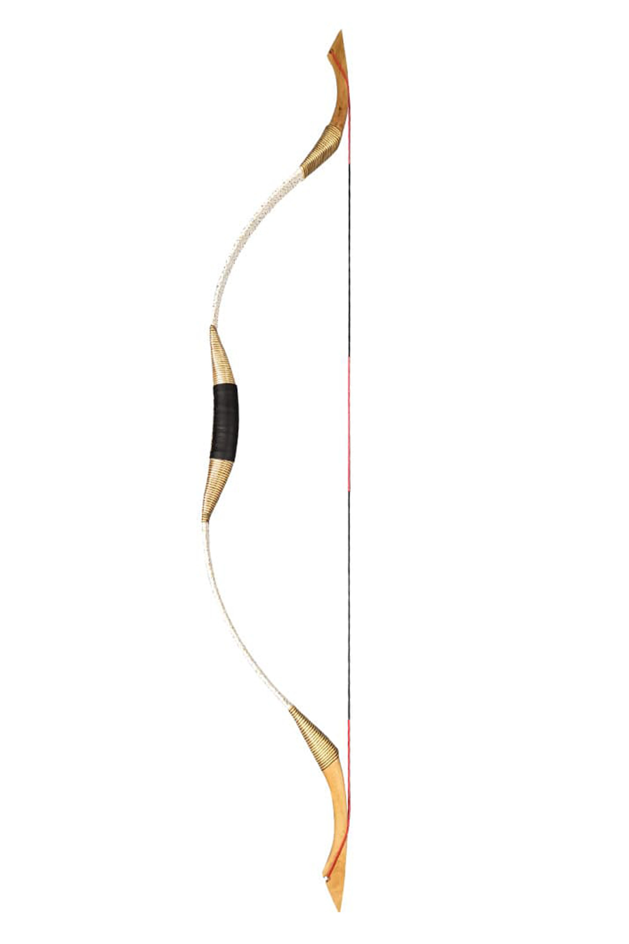 Wooden Horsebow Recurve Archery Kit 25–55lbs for Hunting