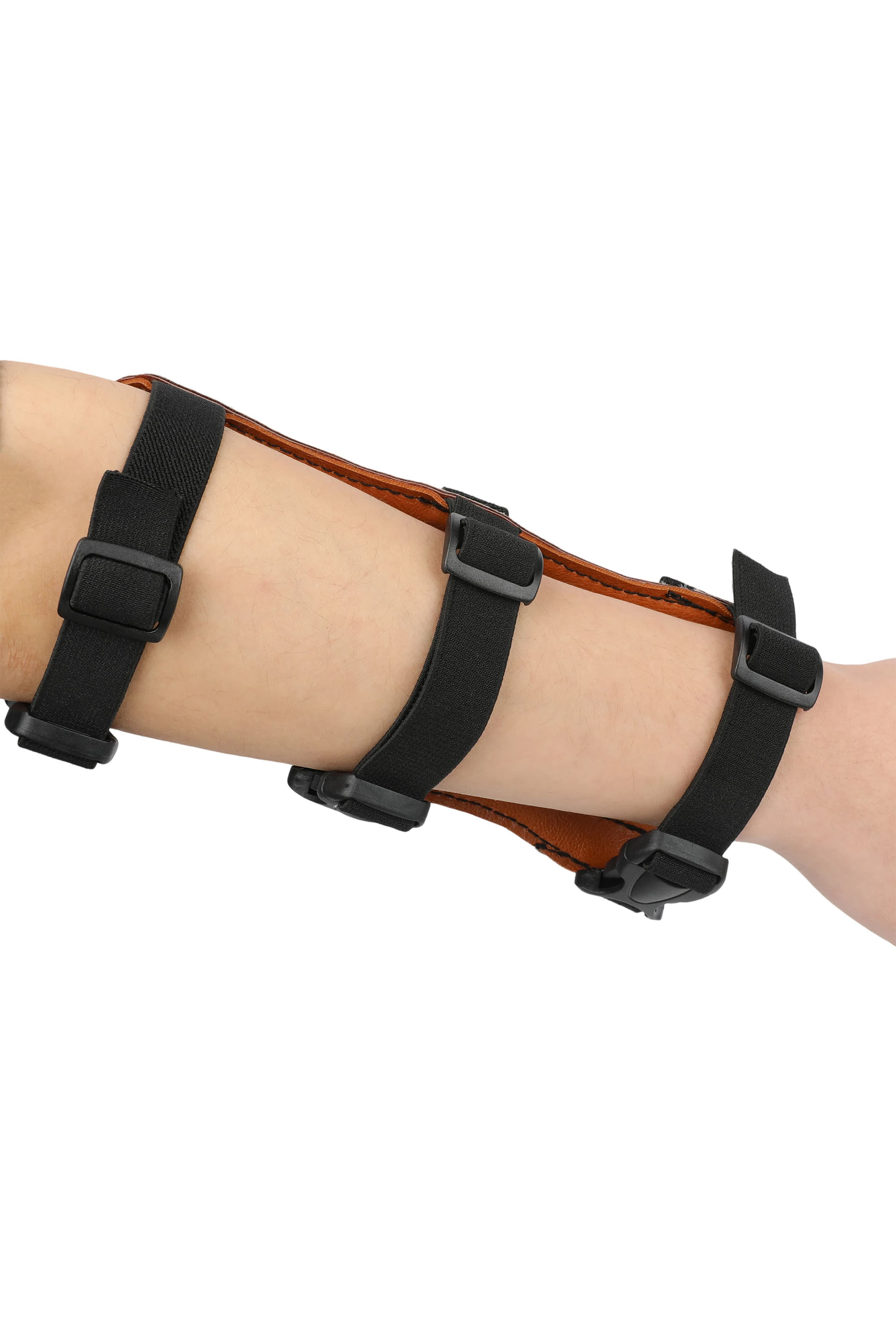 Archery Shooting Arm Guard Quiver Adjustable 3-Strap