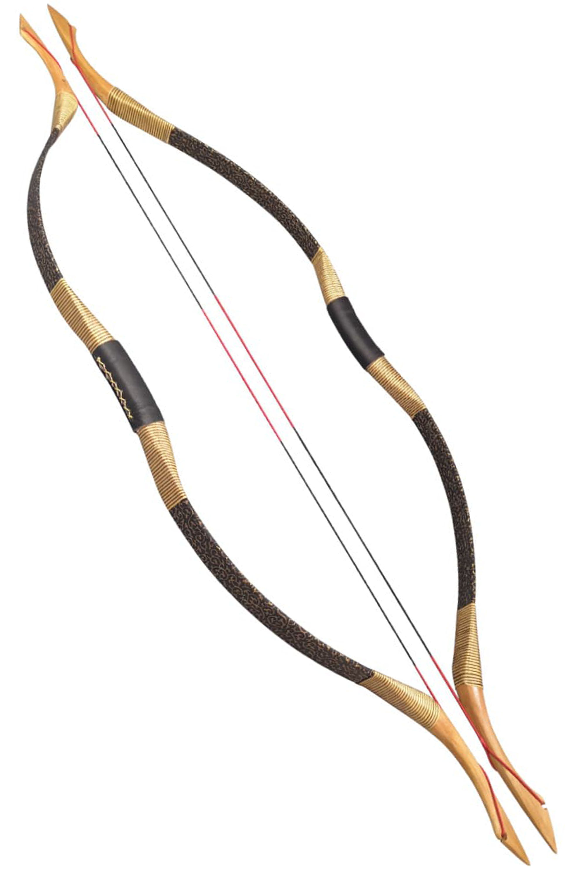 Wooden Horsebow Recurve Archery Kit 25–55lbs Hunting