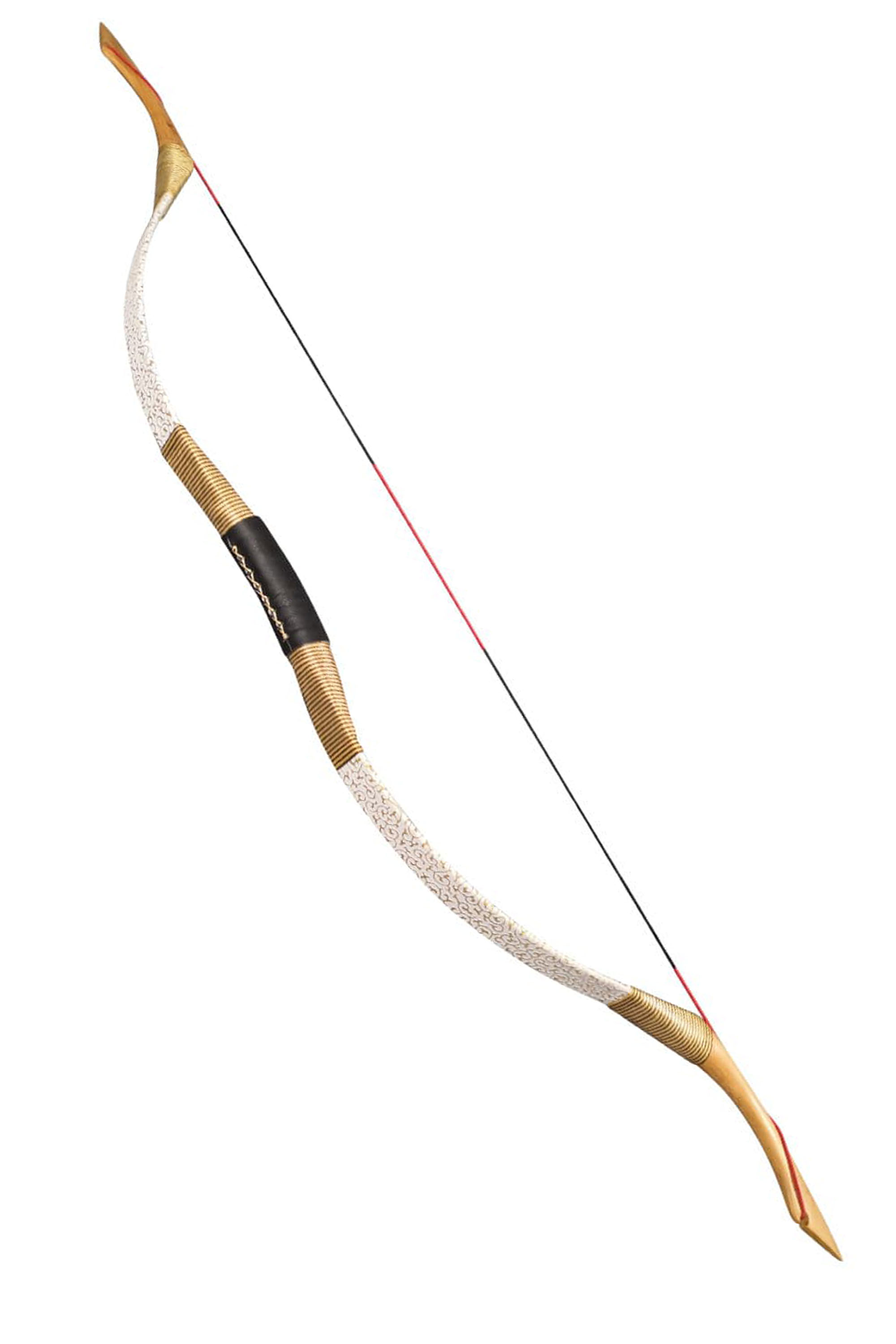 Wooden Horsebow Recurve Archery Kit 25–55lbs for Hunting