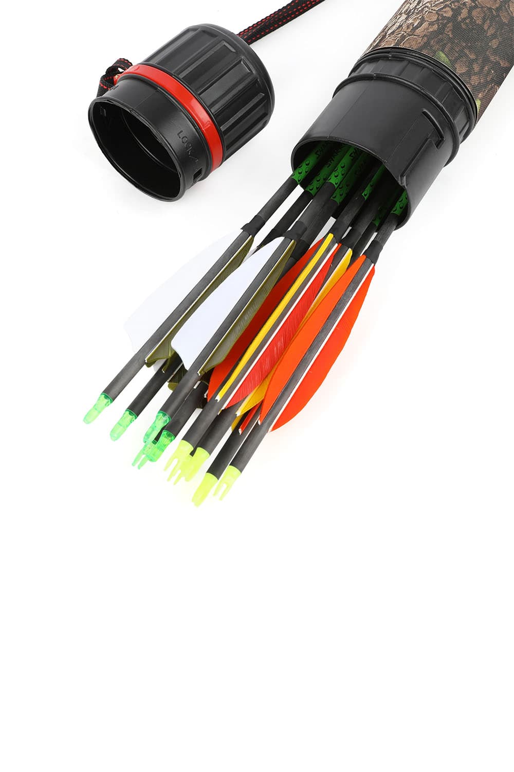 Arrow Quiver Tube 63–105cm Adjustable Shoulder Carry Bag