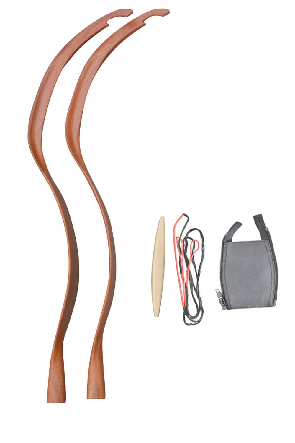 Handmade Wooden Recurve Bow for Traditional Archery 20lbs