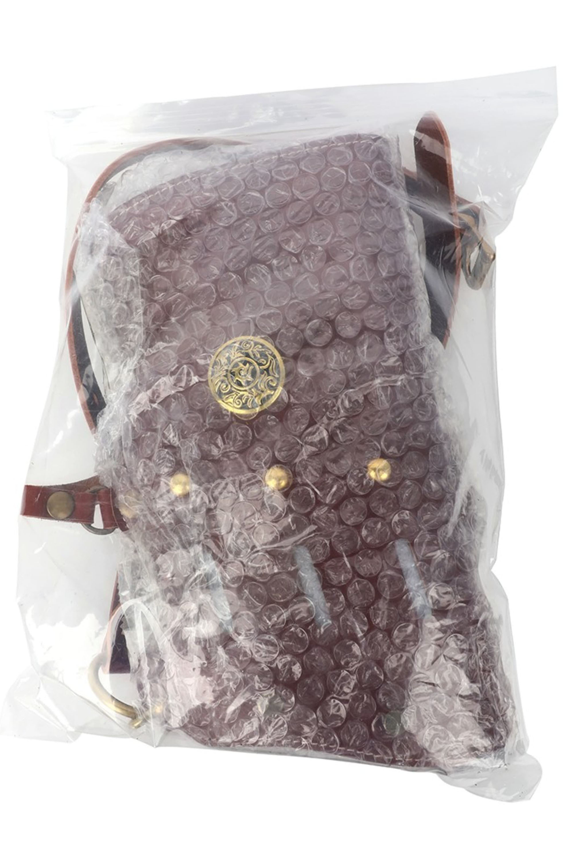 Leather Cowhide Arrow Quiver Waist Case for Bow Shooting