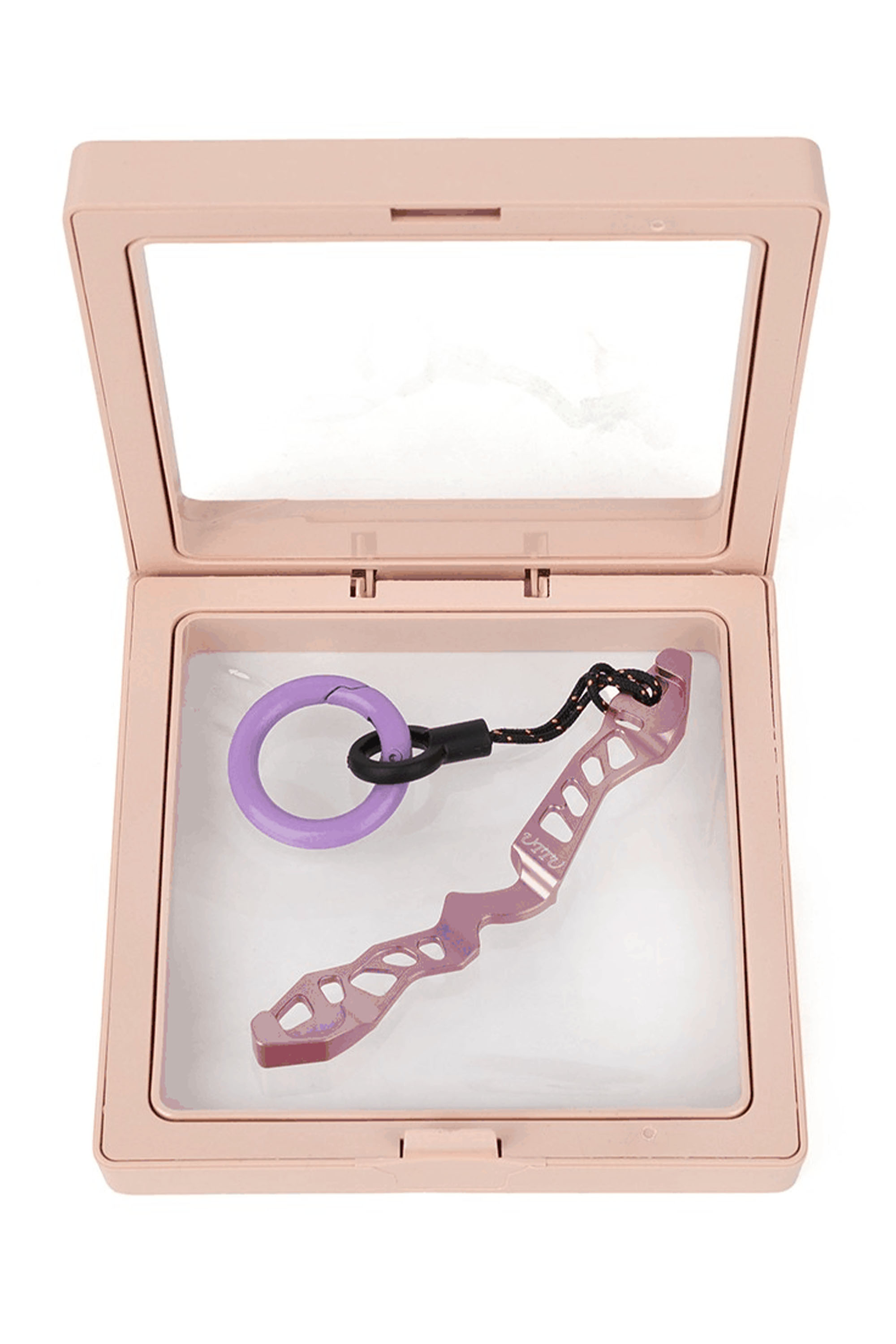 Archery Aluminum Bow Riser Key Chain Target Shooting Gift