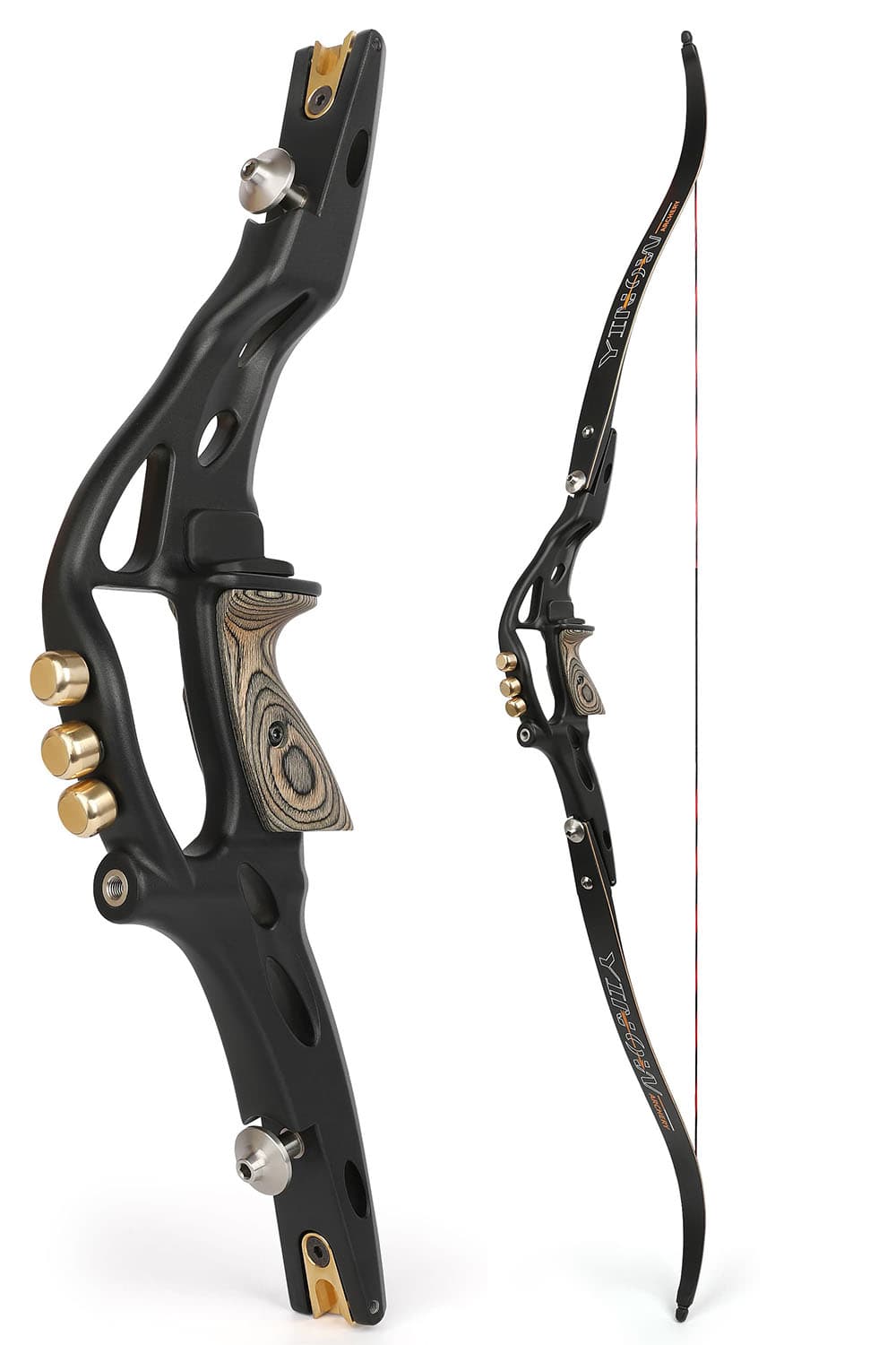 ILF 62" Archery Recurve Bow 19" Riser 20-50lbs Shooting