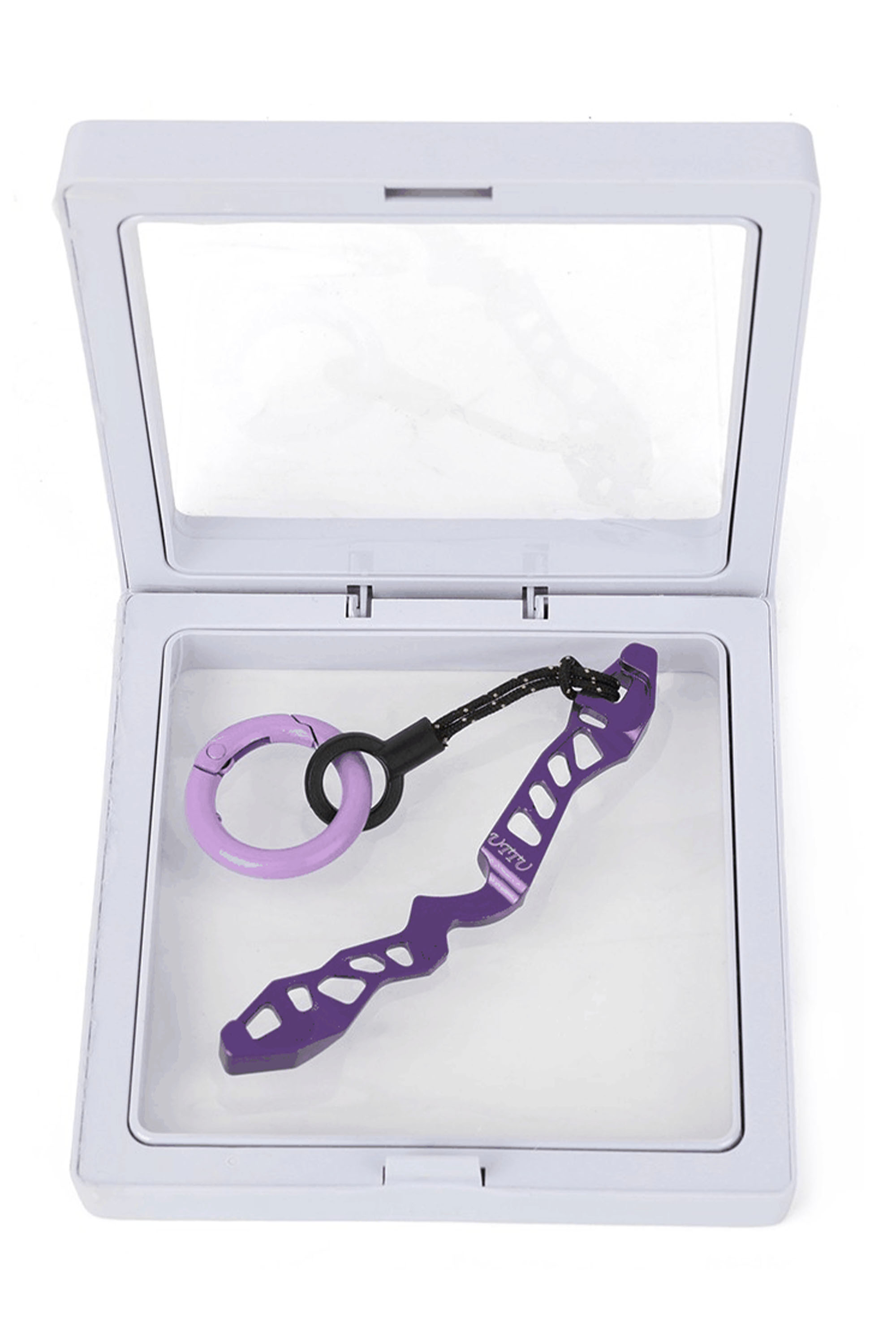 Archery Aluminum Bow Riser Key Chain Target Shooting Gift