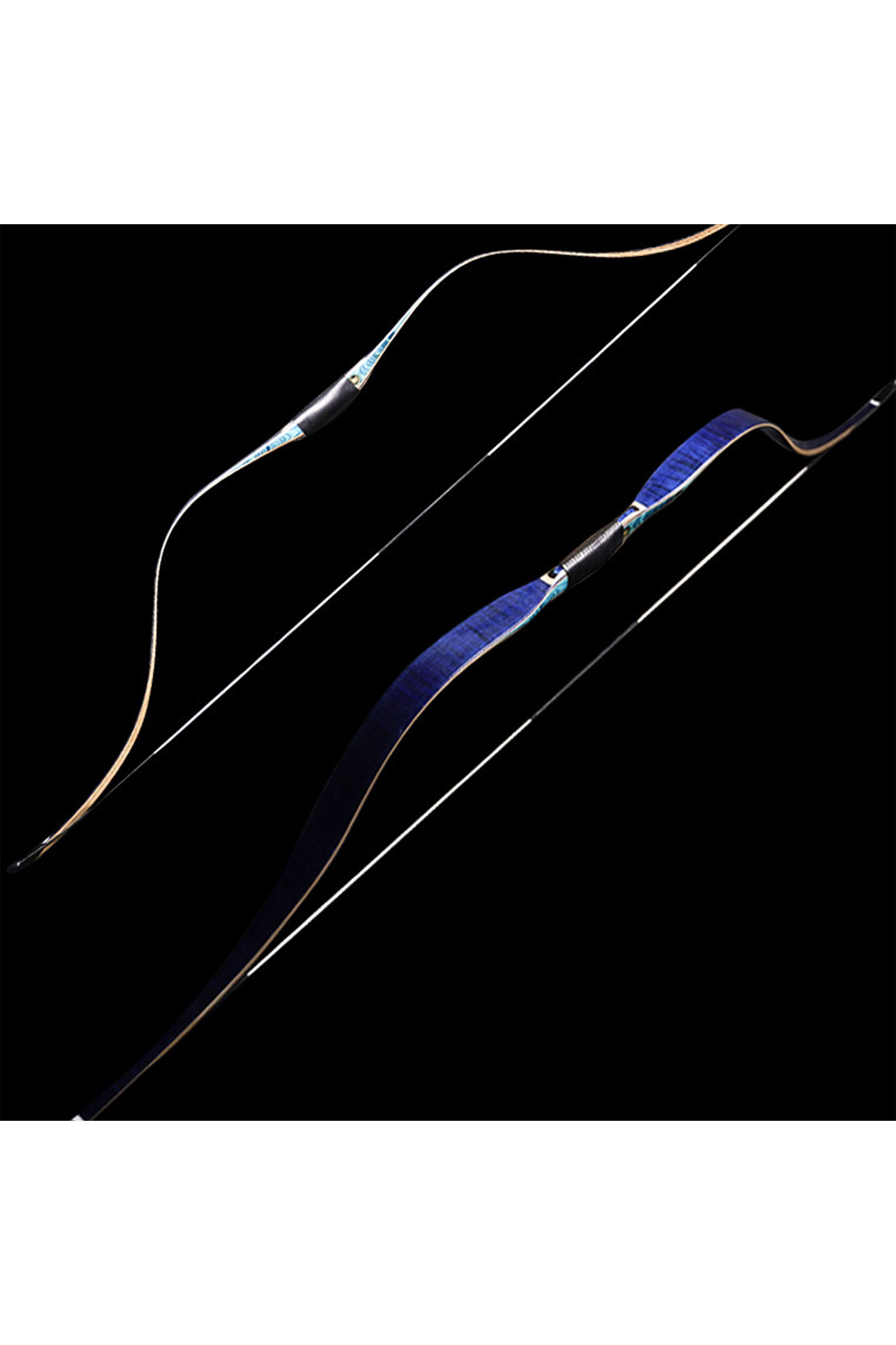 AF ZhuRan Traditional Hunting Recurve Bow 65" One-piece 20-50lbs