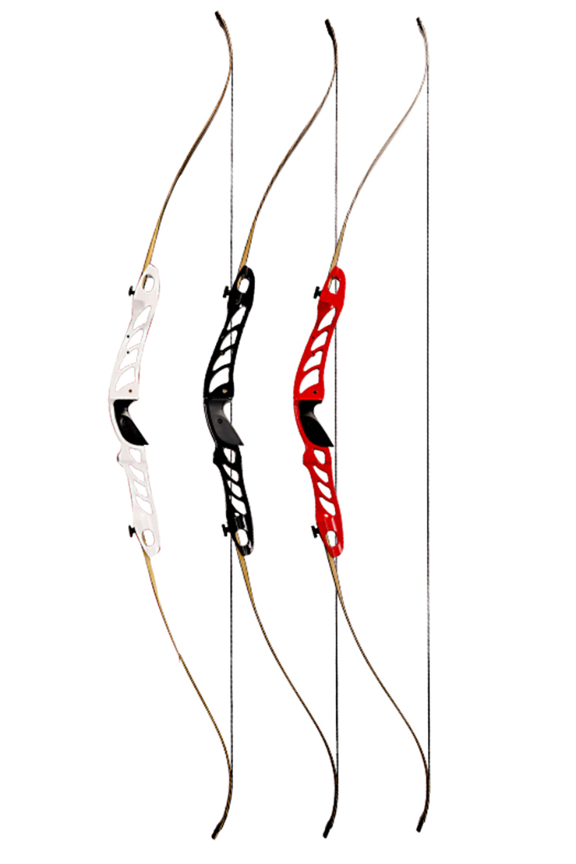68" Recurve Bow 18-38lbs Traditional  Long Bow Shooting