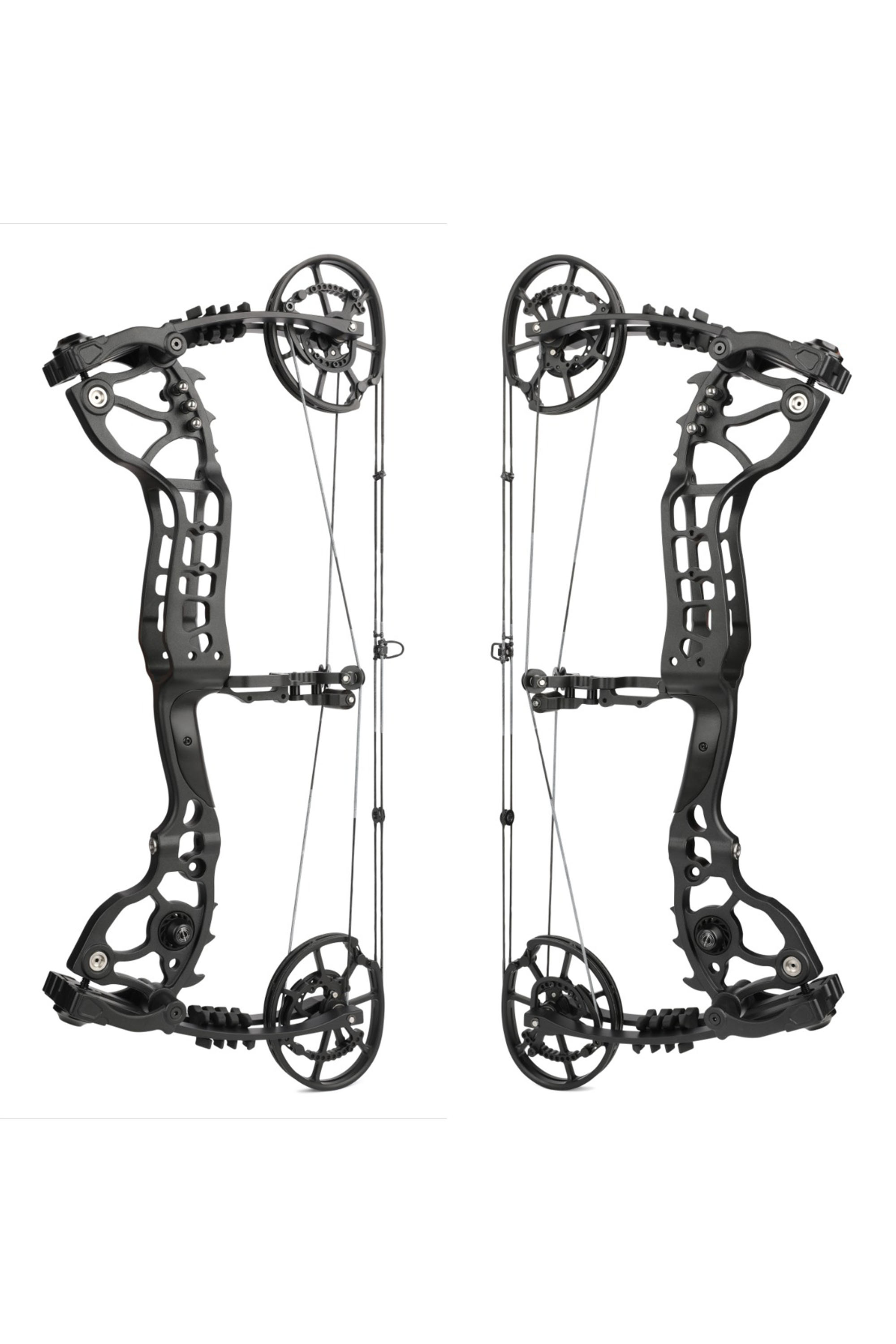 Junxing Archery Dual-Use Compound Bow, 430 FPS, 25" Axle-to-Axle