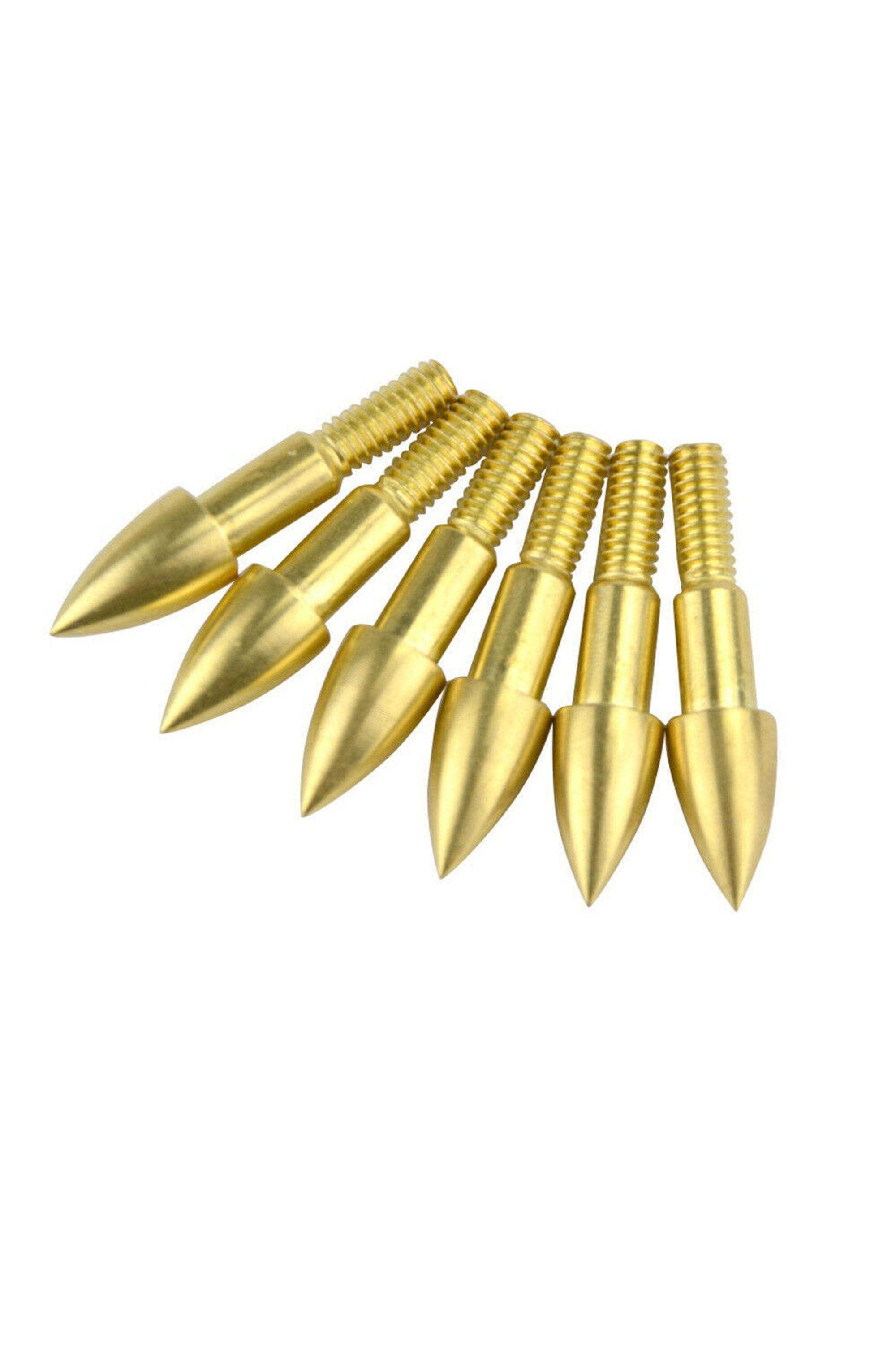  Archery 100gr Stainless Steel Field Points for Hunting 6/12 PCS