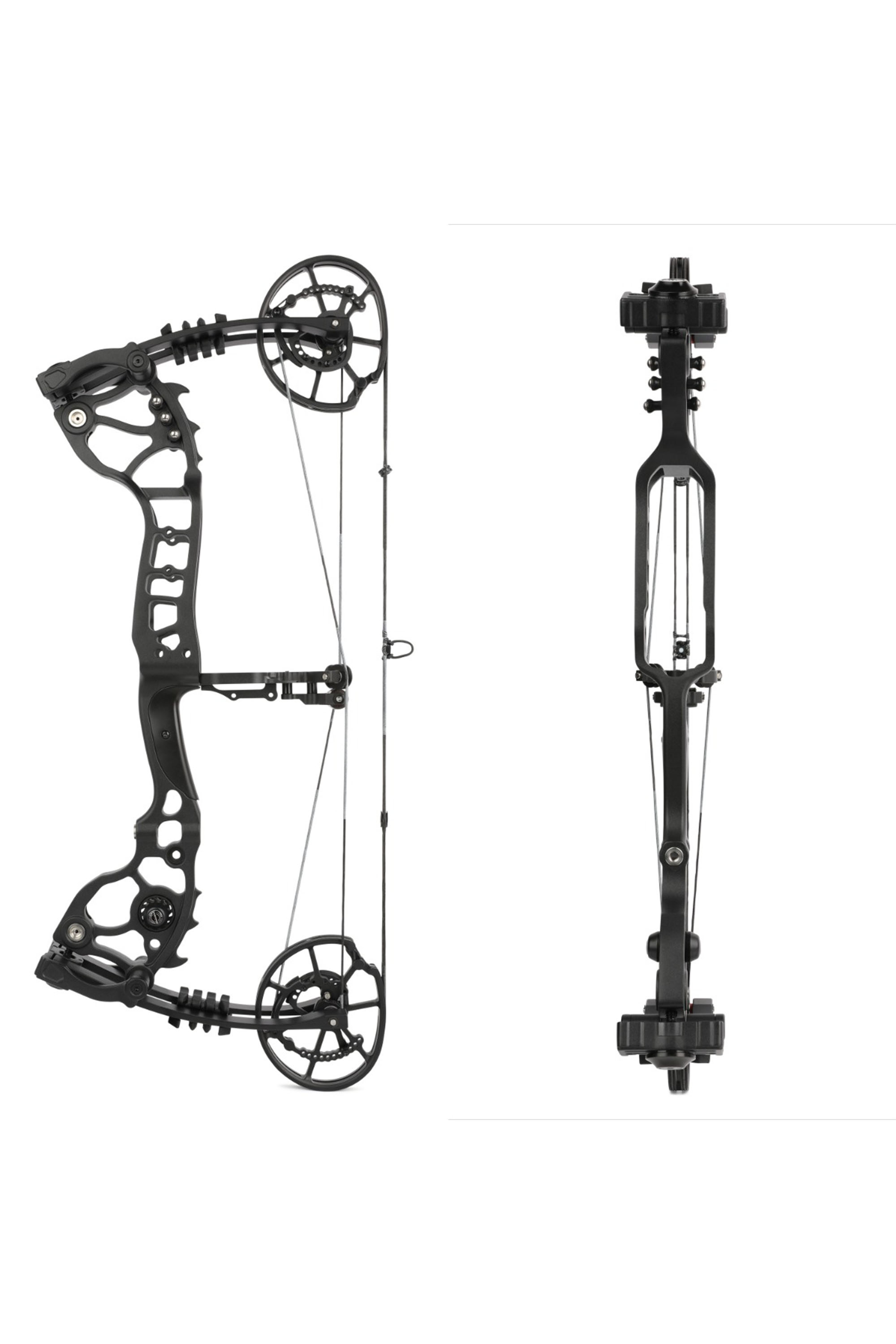 Junxing Archery Dual-Use Compound Bow, 430 FPS, 25" Axle-to-Axle
