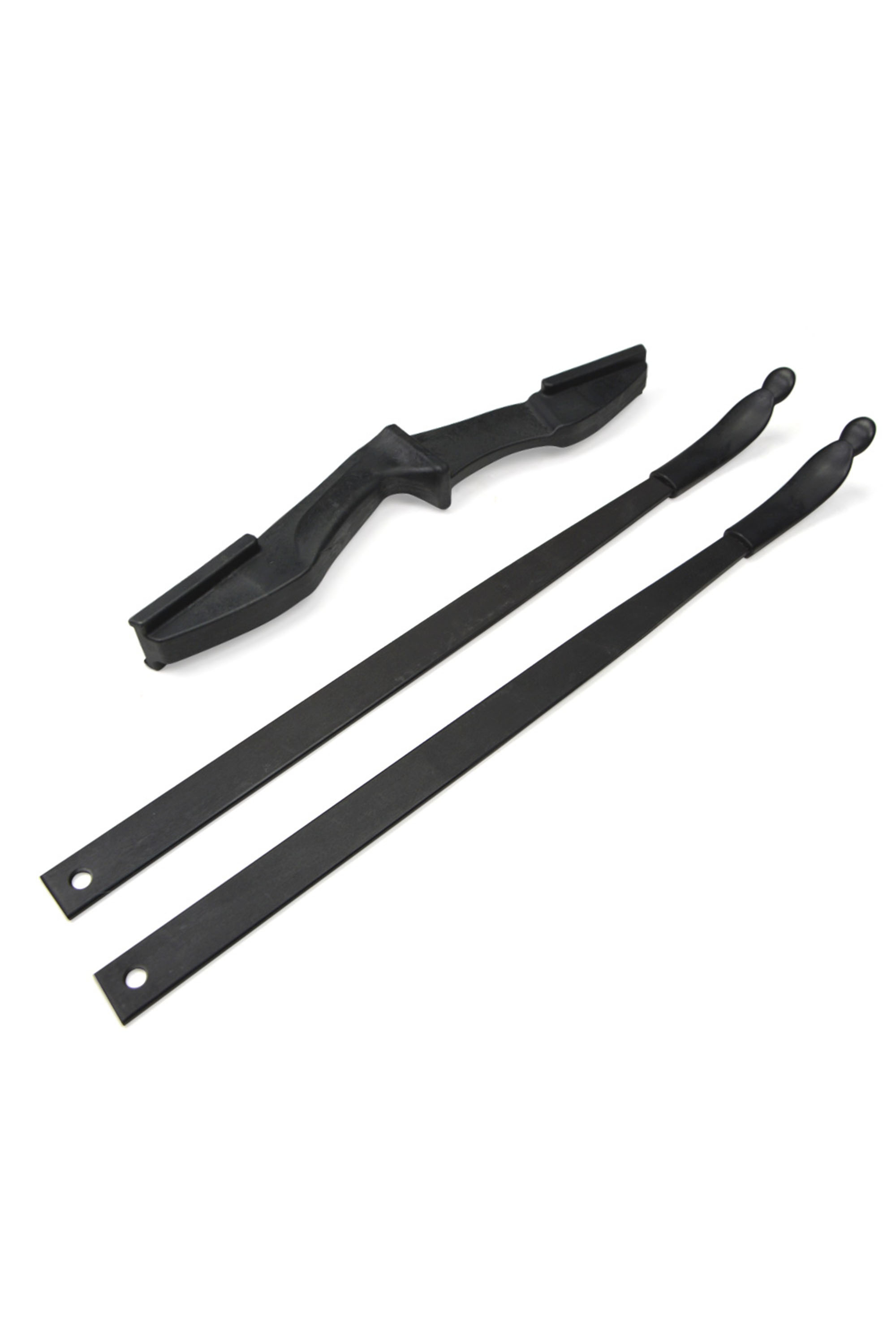 57" Ambidextrous Recurve Bow, 30/40 lbs, High-Strength Nylon Riser