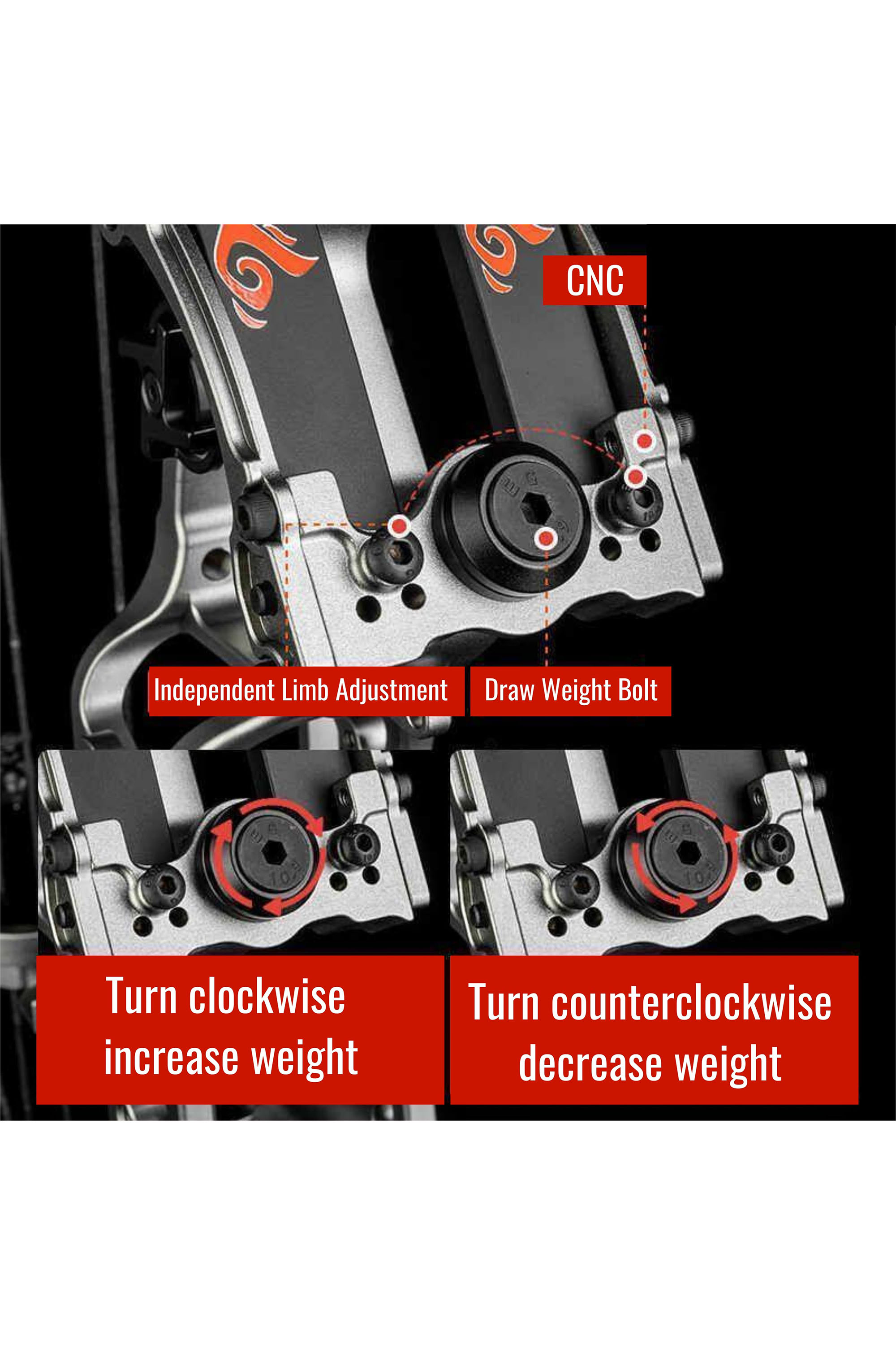 40-70lbs Compound Bow Set IBO 342FPS Archery Target