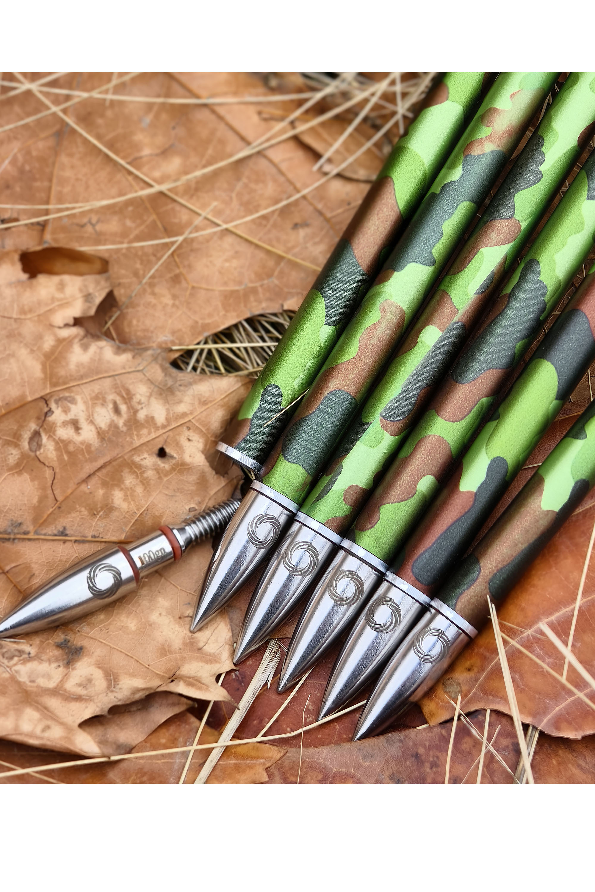 LOKE Archery Arrowheads 12pcs 100gr Alloy Field Points Tips