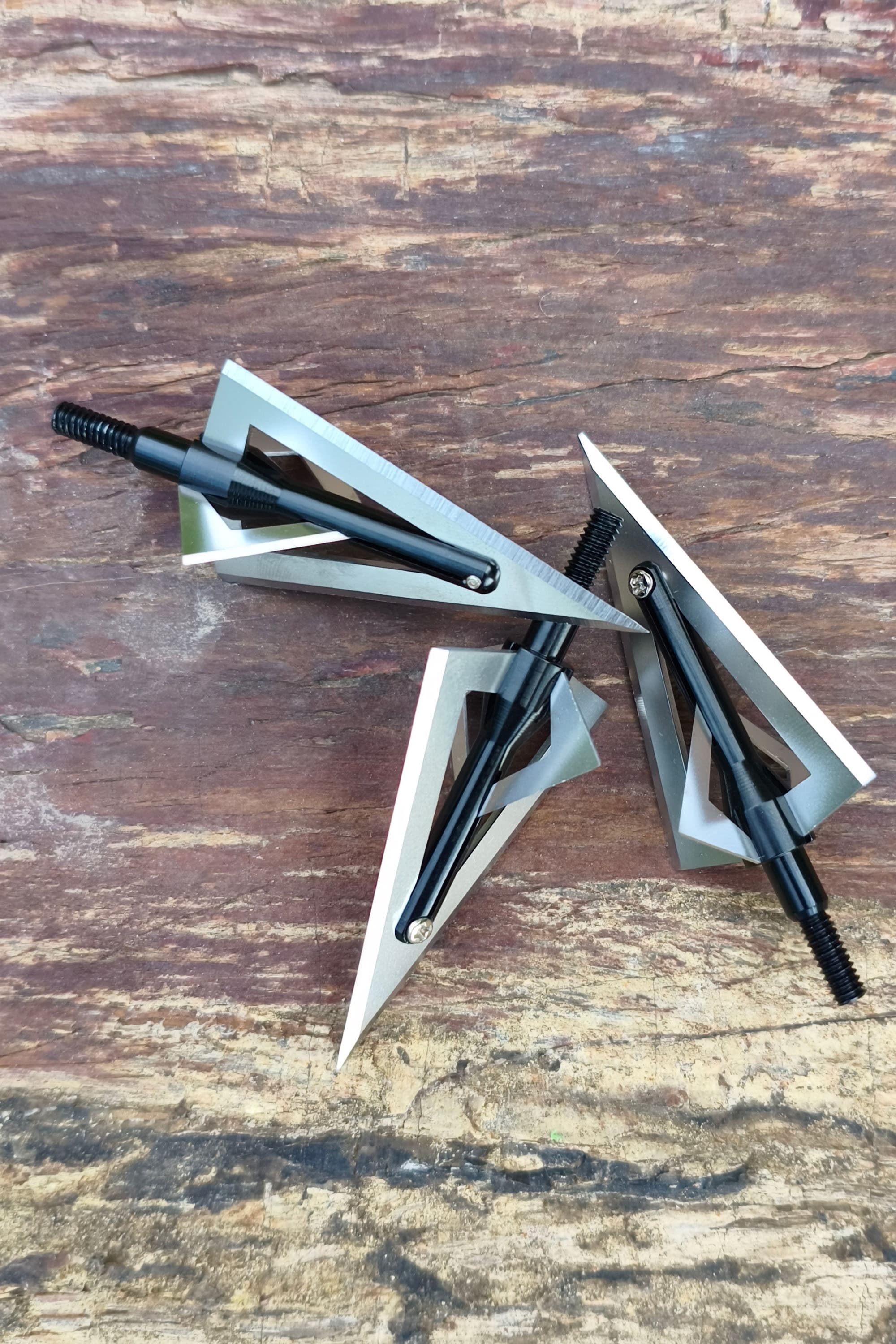 6/12X Archery Arrowheads 120Gr 4Blades Tips Shooting Hunting