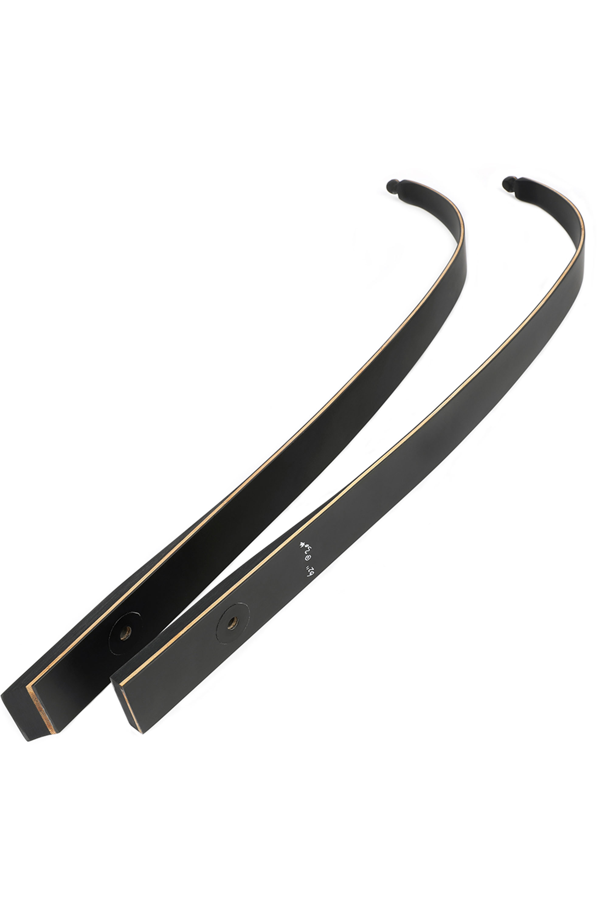 62" Recurve Bow 20-55lbs Traditional  Long Bow Shooting