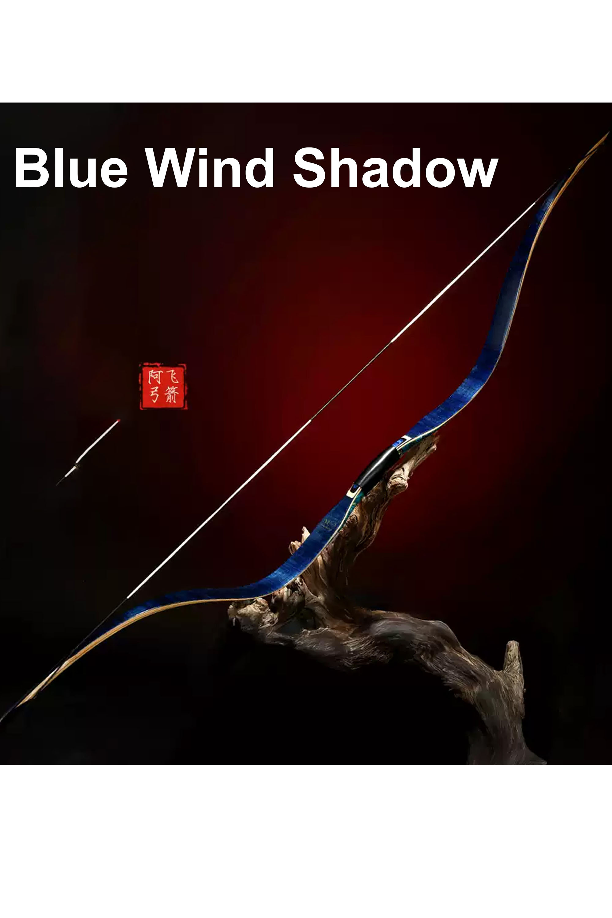 AF ZhuRan Traditional Hunting Recurve Bow 65" One-piece 20-50lbs