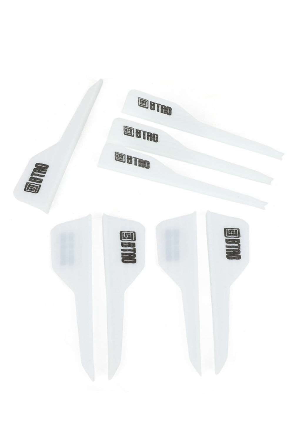 2.5 Inch Rubber Arrow Vanes for Hunting & Target Shooting