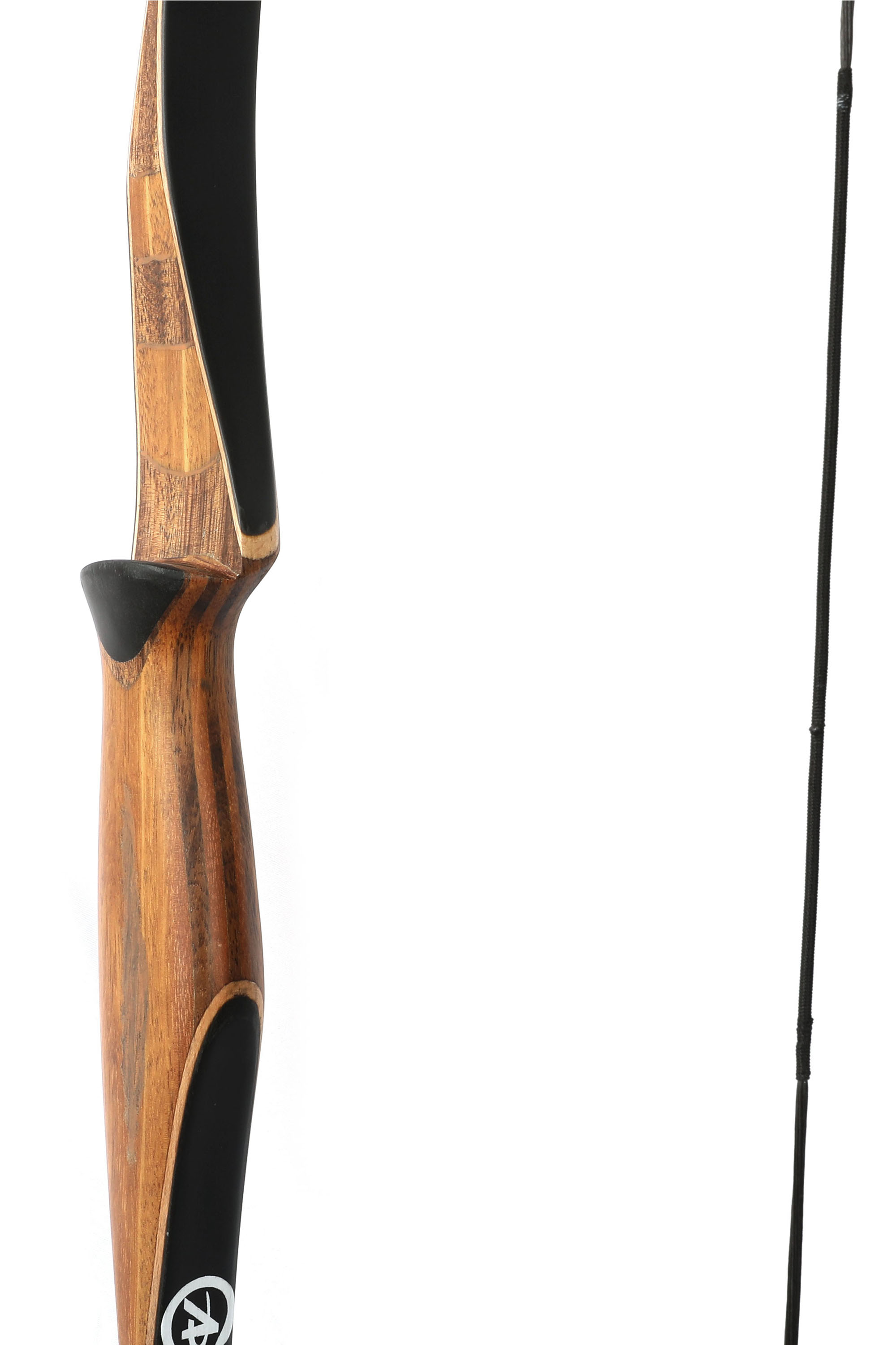 54" Traditional Hunting Longbow 10-35lbs Durable Wooden Bow