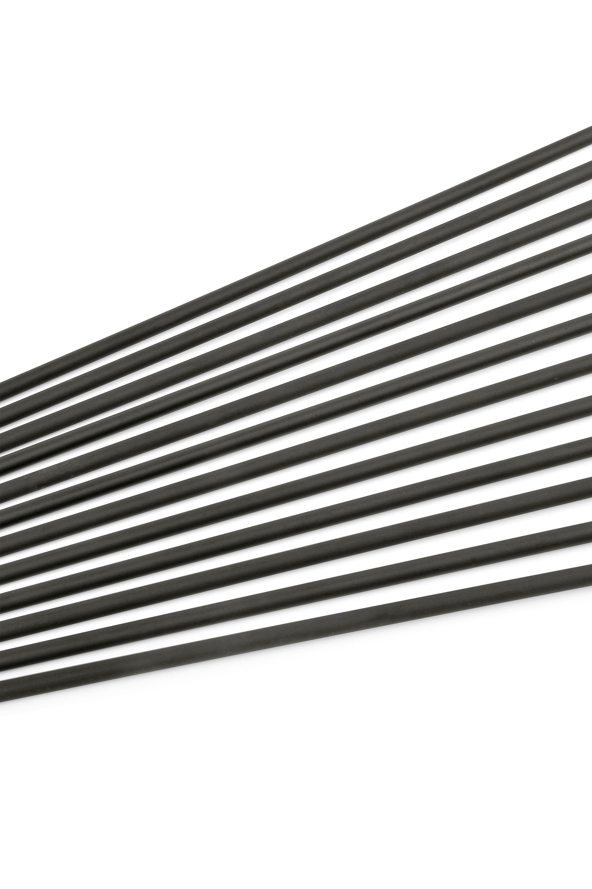 12pcs Archery Mixed Carbon Arrows – 500 Spine 3" Rubber Vanes