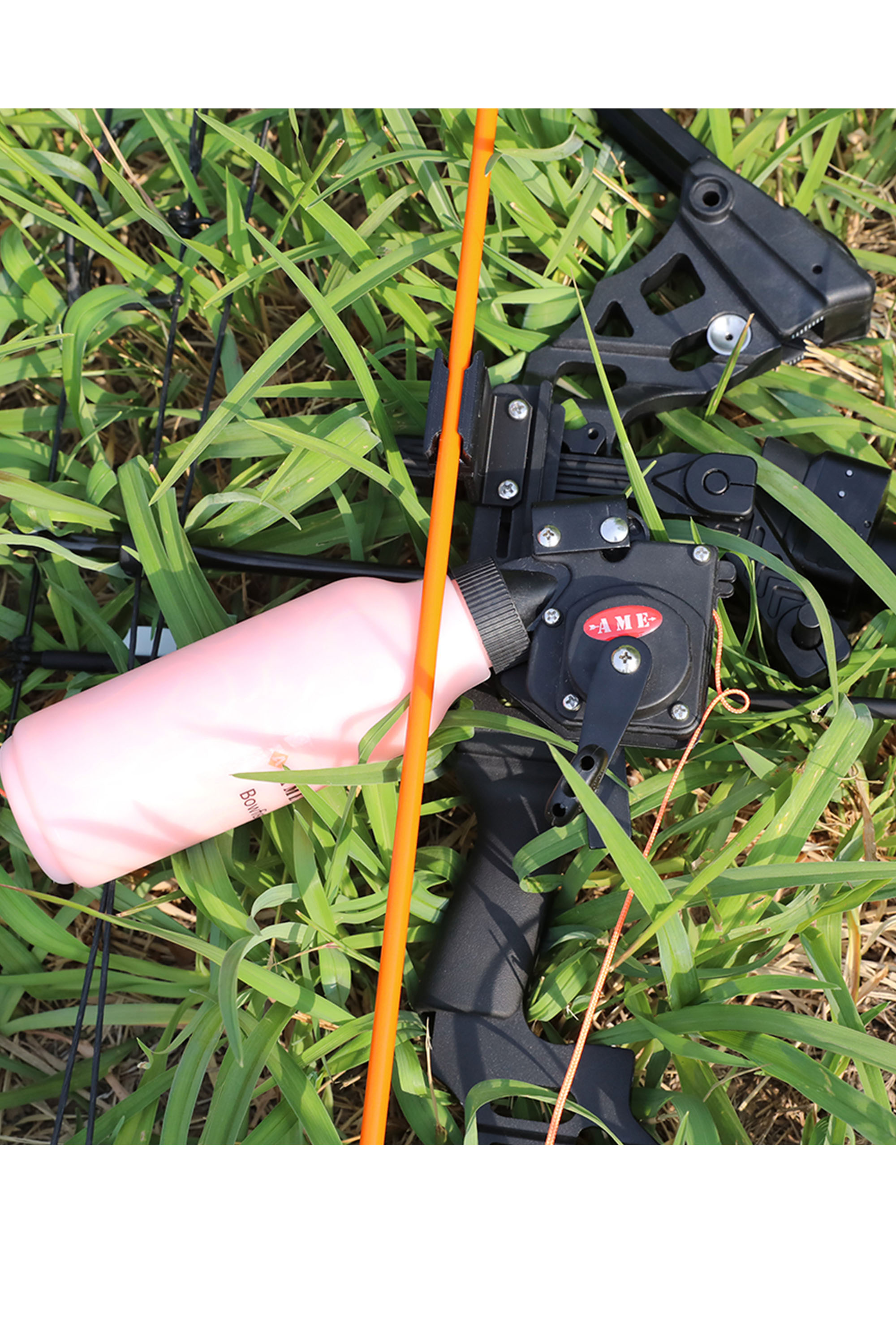 Archery Bowfishing Bottle Reel With Reel Seat Fishing Accessories 