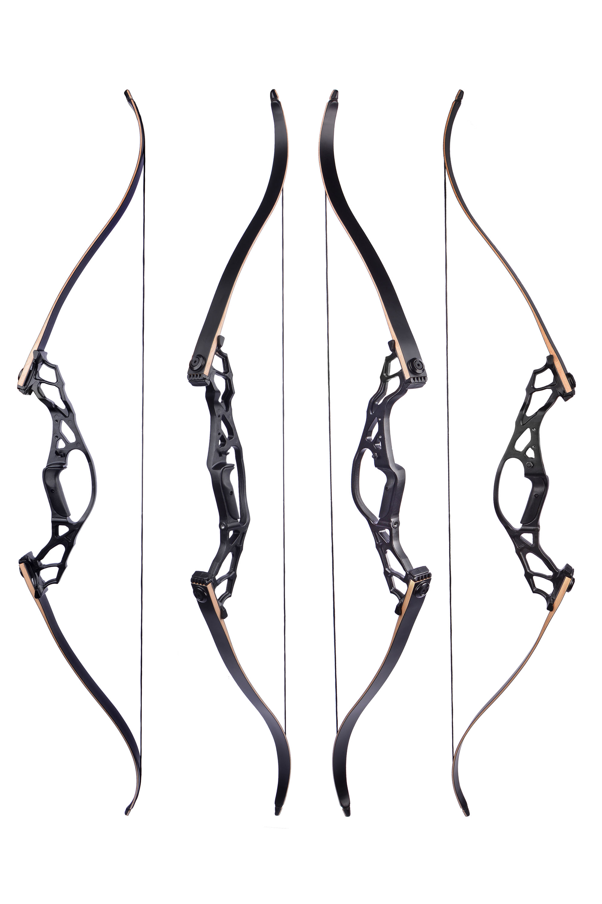 KMH 62" Takedown Recurve Bow, Aluminum Alloy Riser, 50/55/60 lbs