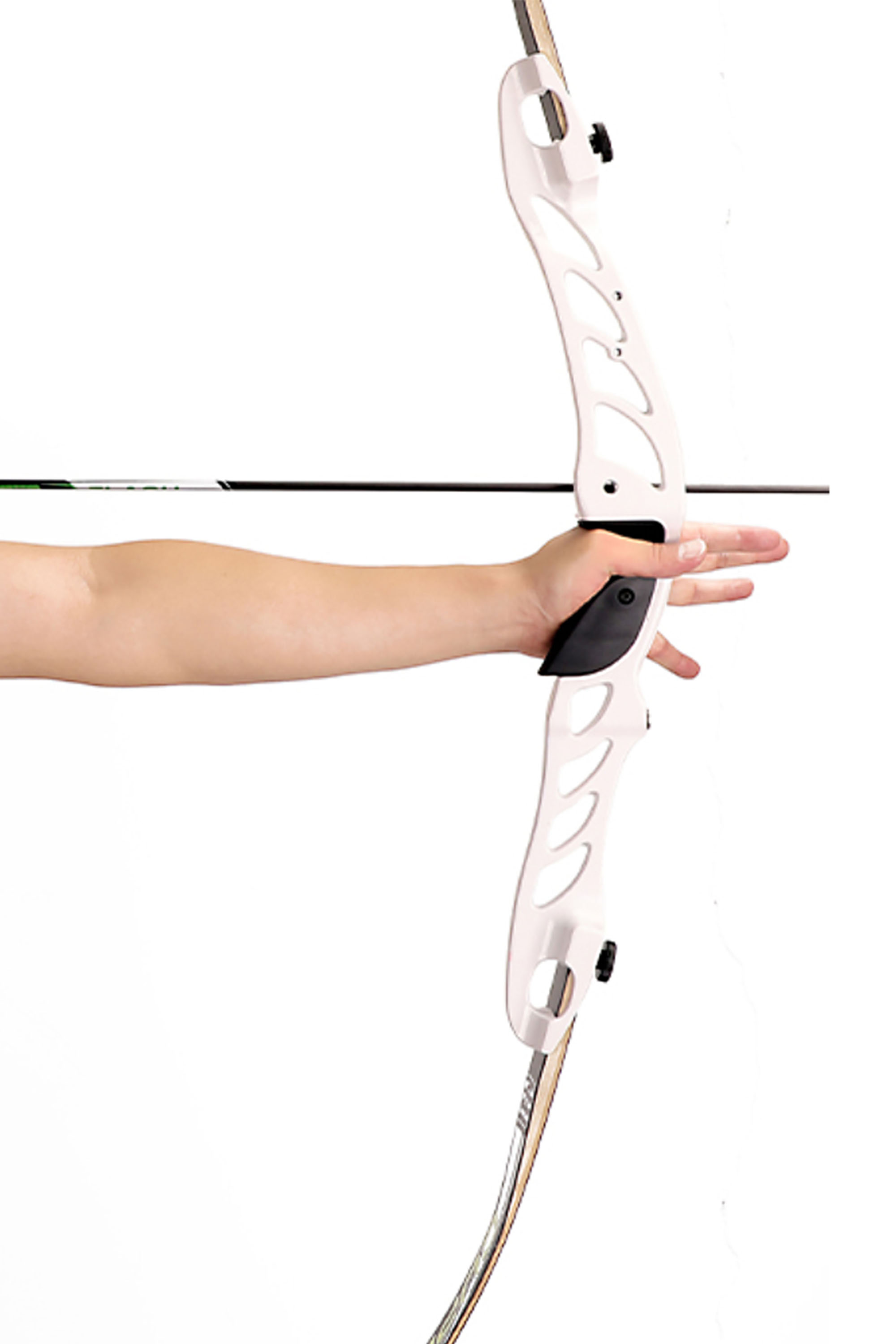 68" Recurve Bow 18-38lbs Traditional  Long Bow Shooting