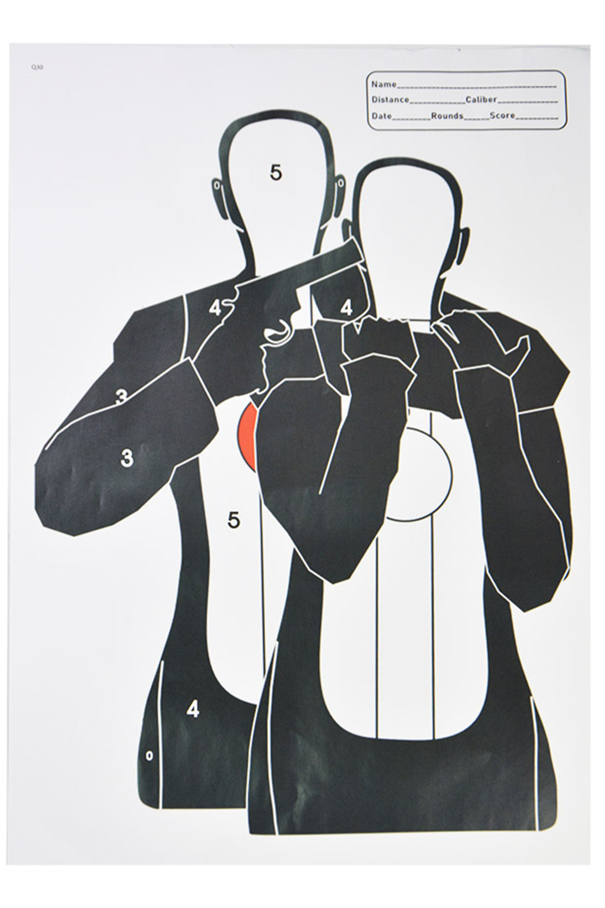 Shooting Target Paper 45x32cm 10 Sheets