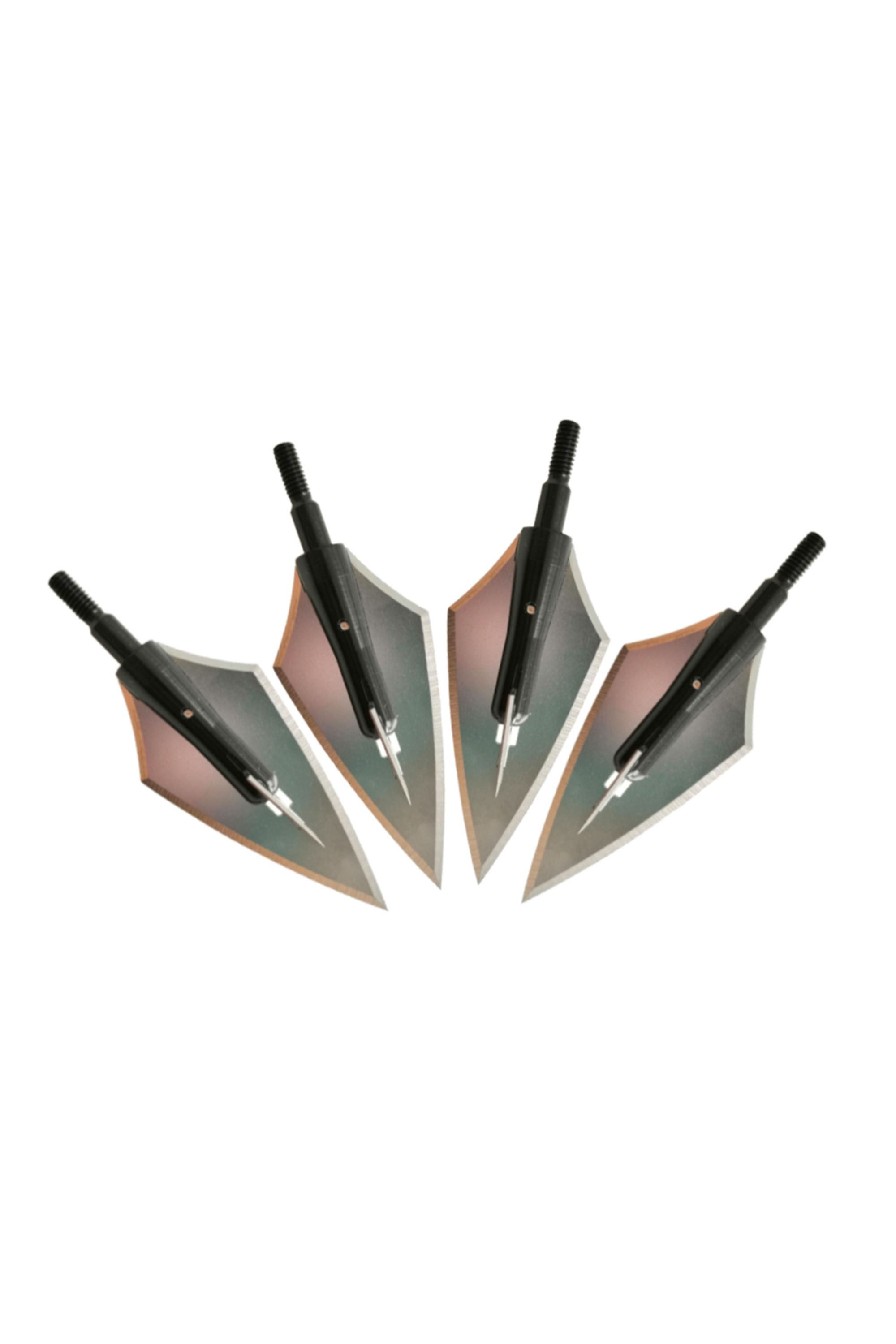 12pcs 160 Grain Hole-Free Hunting Broadheads, 78mm CNC Machined Aluminum