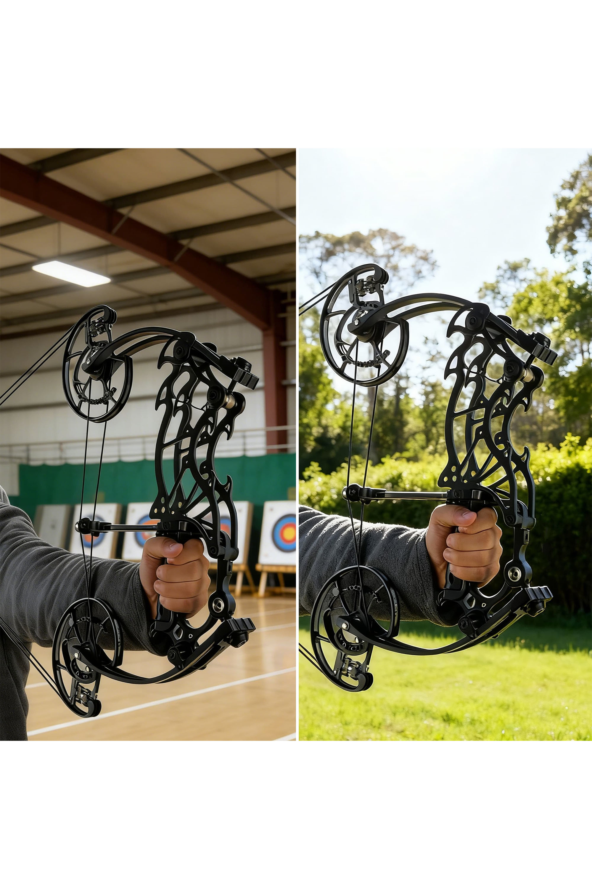 LOKE Compound Bow 30-70lbs Target Kit Shooting Archery