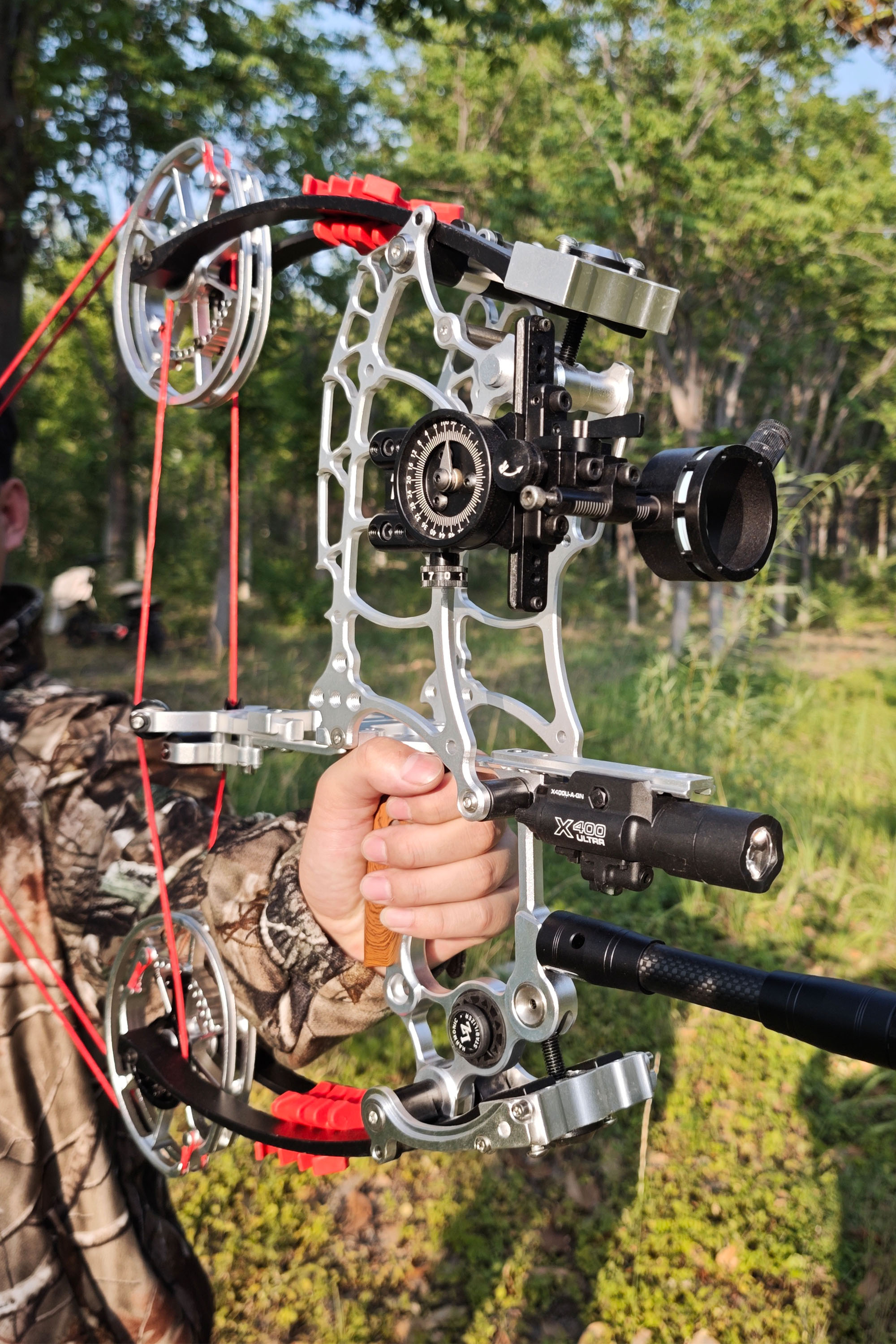 Nano Dual-Use Bow, 7075 Aviation Aluminum, 30-70 lbs, 420 FP